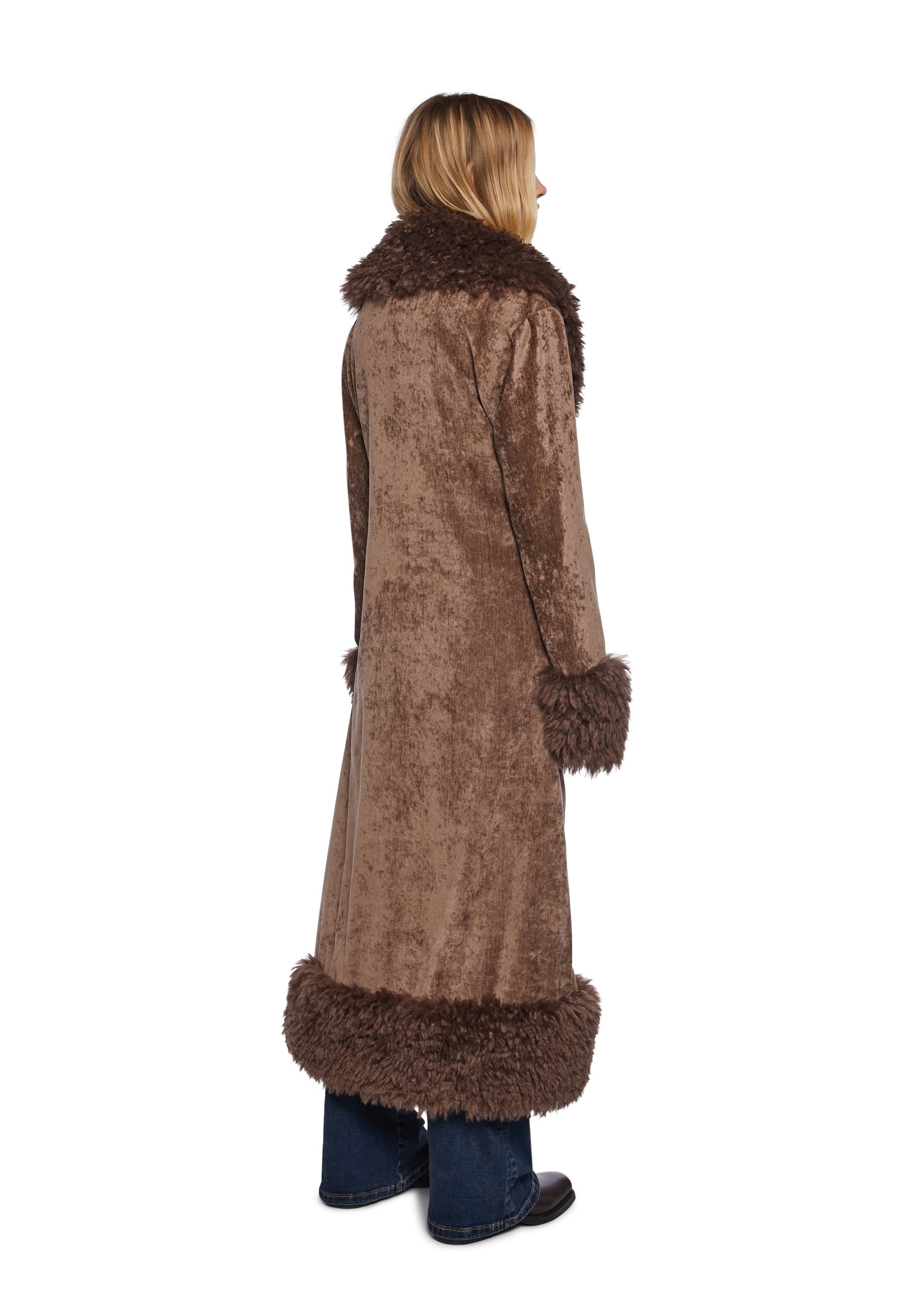 Bohemian Tourist Velvet Duster