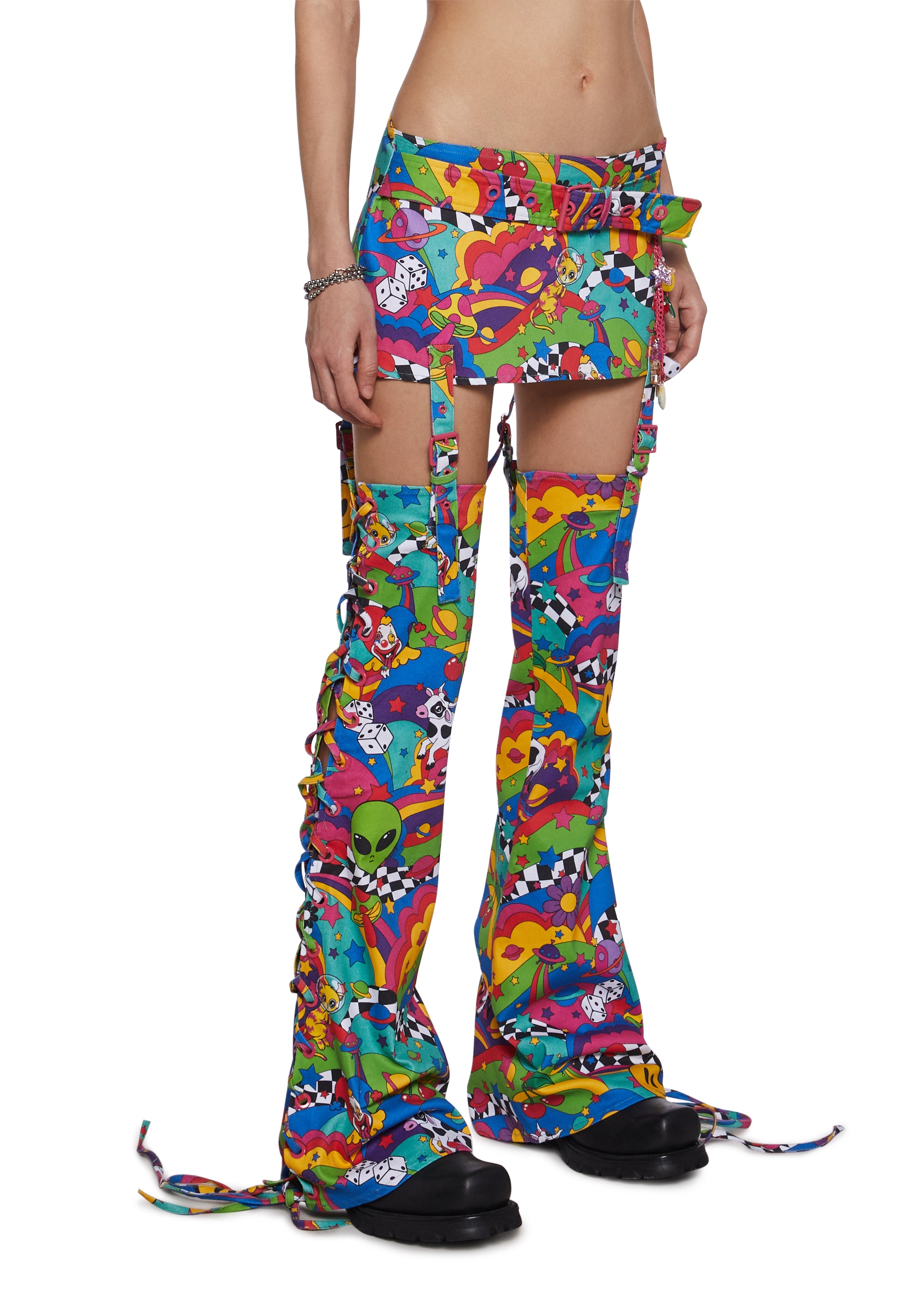 Gumdrop Ride Skirt & Leg Warmers Set