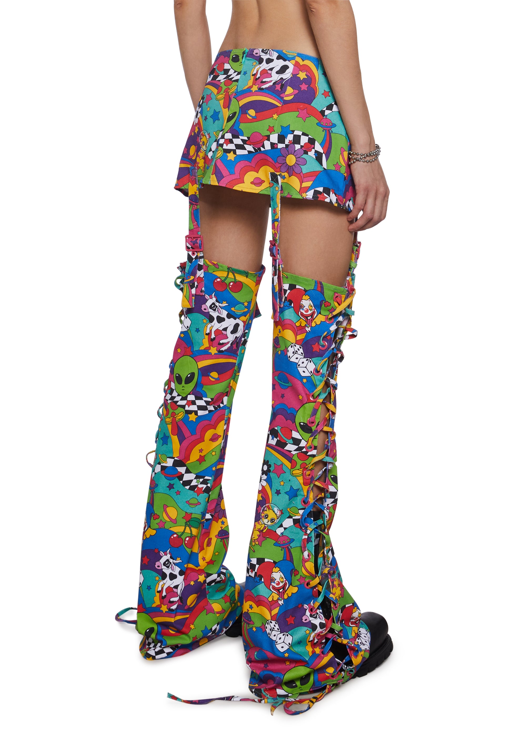 Gumdrop Ride Skirt & Leg Warmers Set