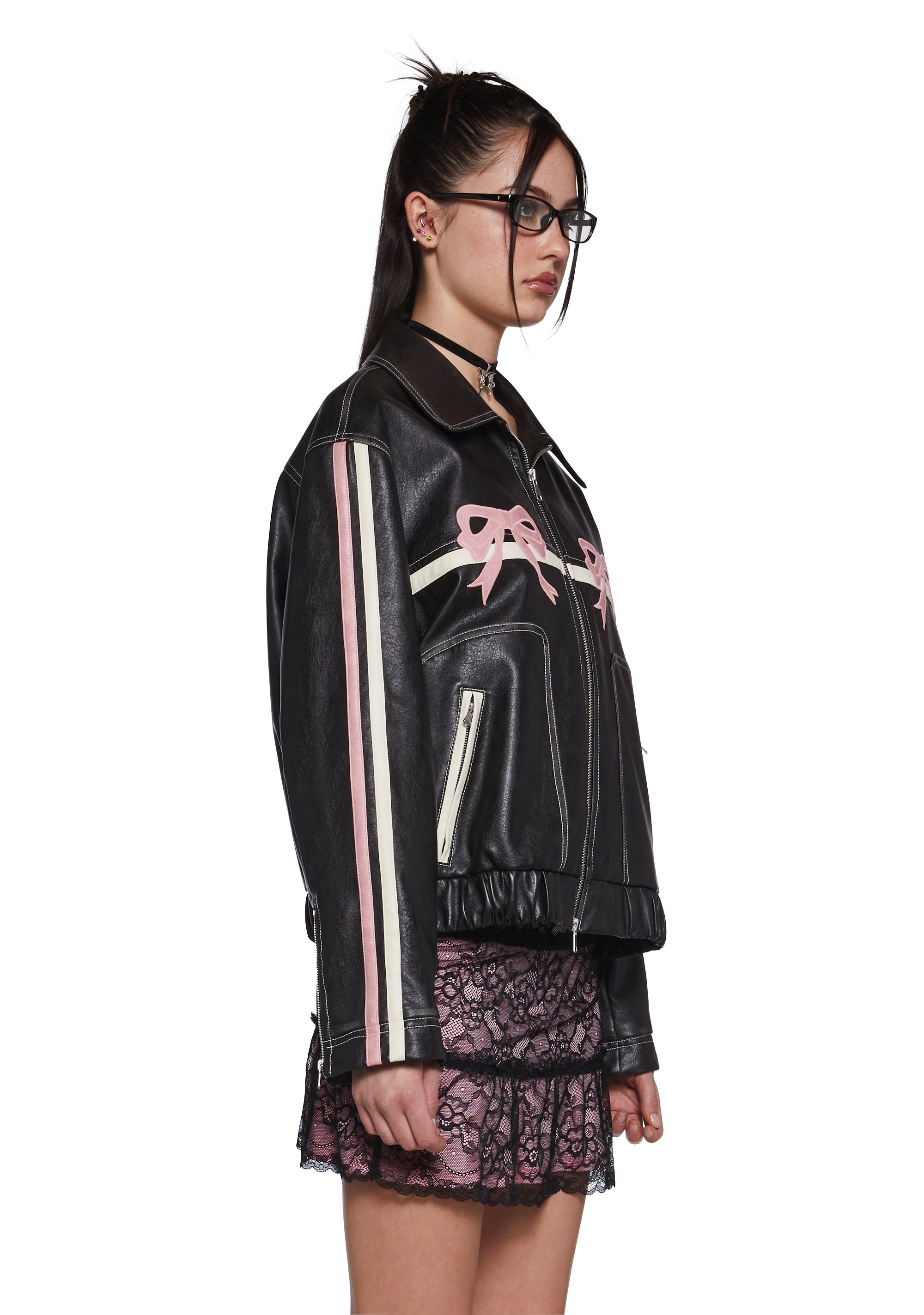 Tough Cutie Vegan Leather Jacket