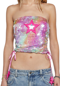 Carnival Starscape Tube Top