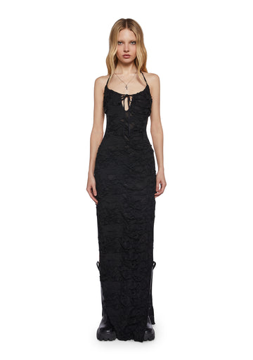 Cemetery Surprise Maxi Dress