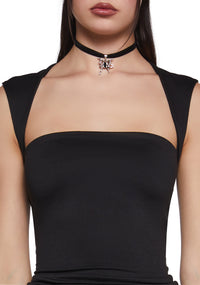 Dress Code Violation Crop Top