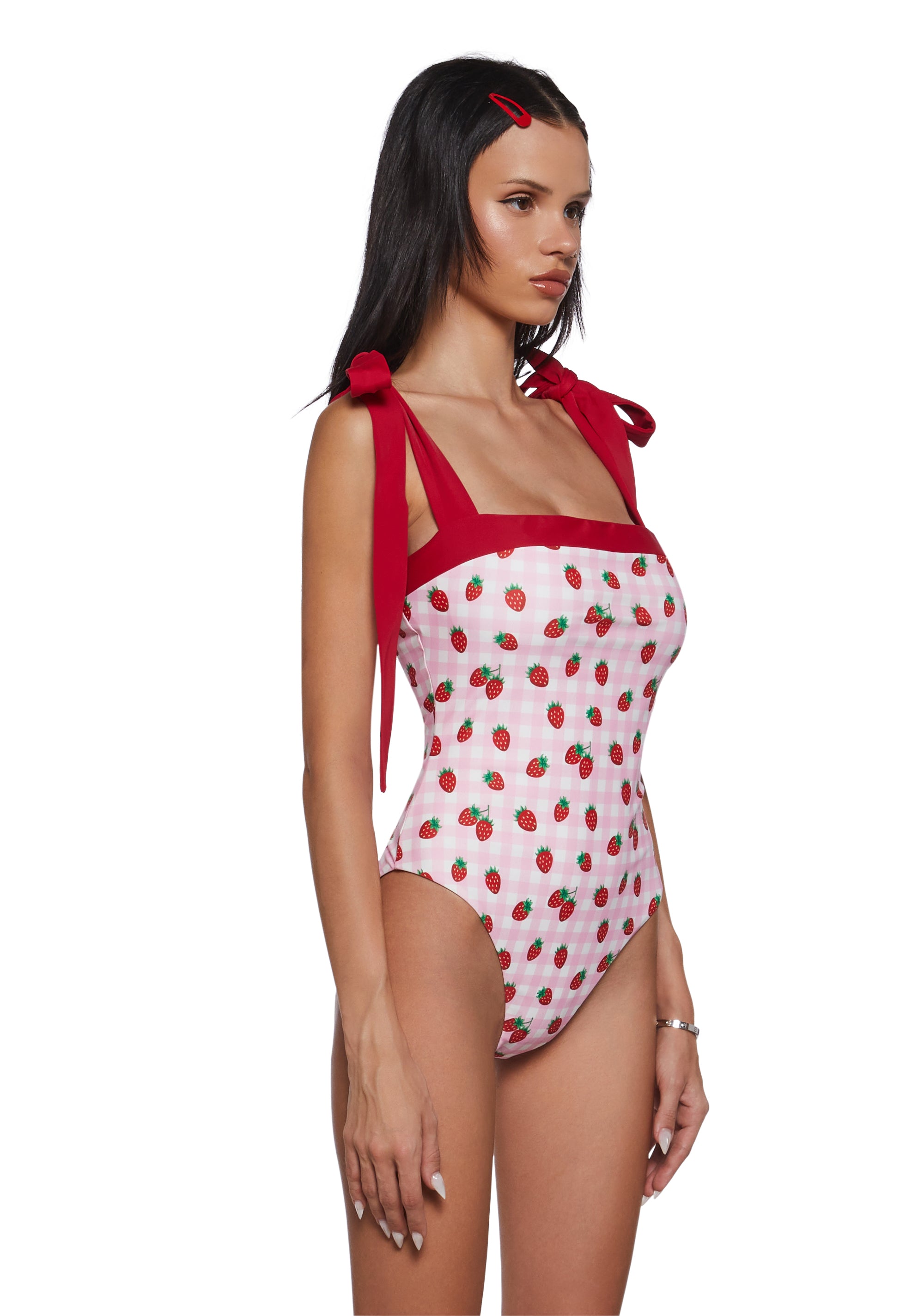 Sweet Life One Piece Swimsuit - Gingham