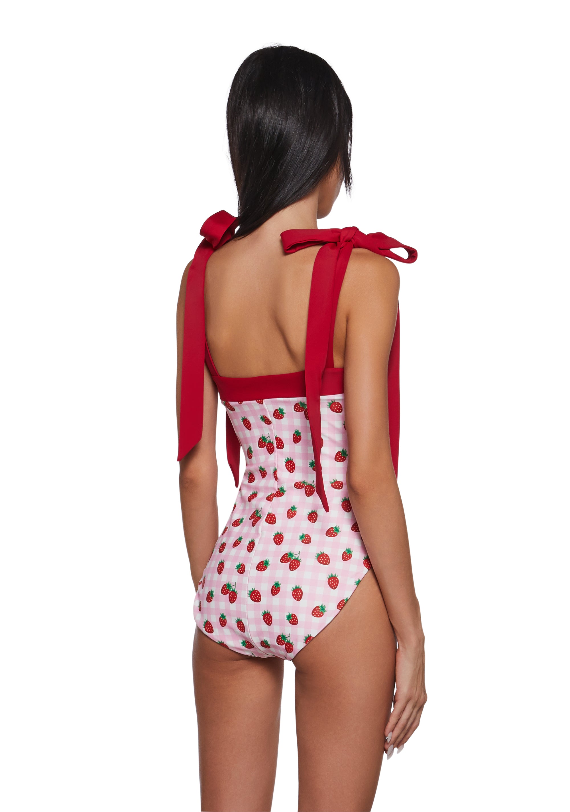 Sweet Life One Piece Swimsuit - Gingham