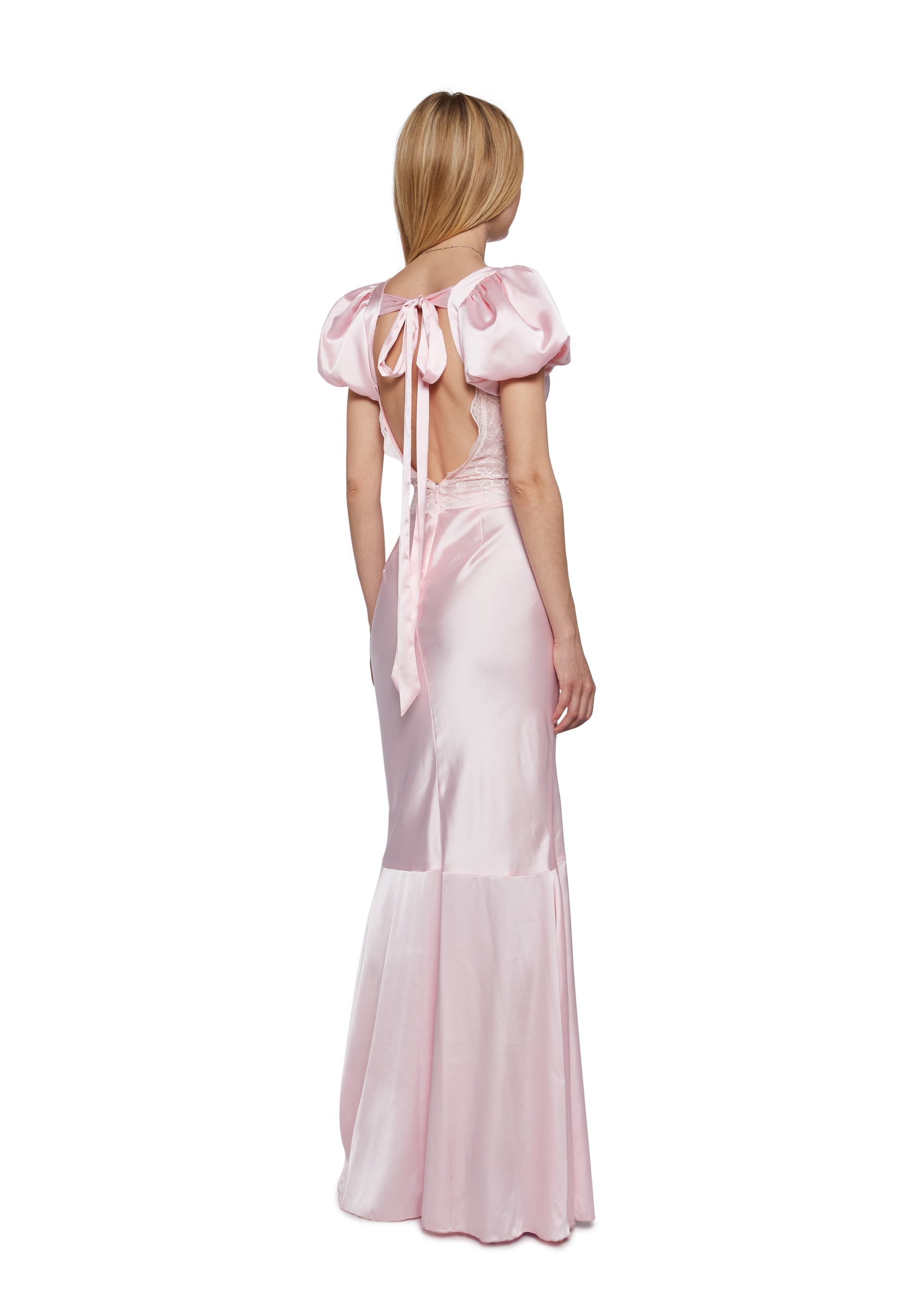 Belle Kiss Satin Gown Belle Kiss Satin Gown