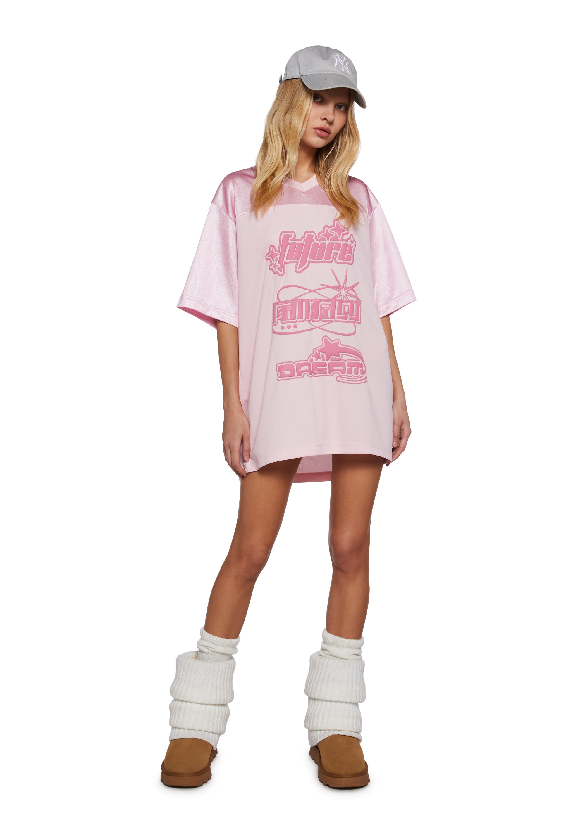 ❏希少【MY PROOF】Reason for My Justice RE:M. Womens Y2K Girly Jersey Tee Current Mood - Pink – Dolls Kill