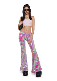 Carnival Starscape Flared Pants