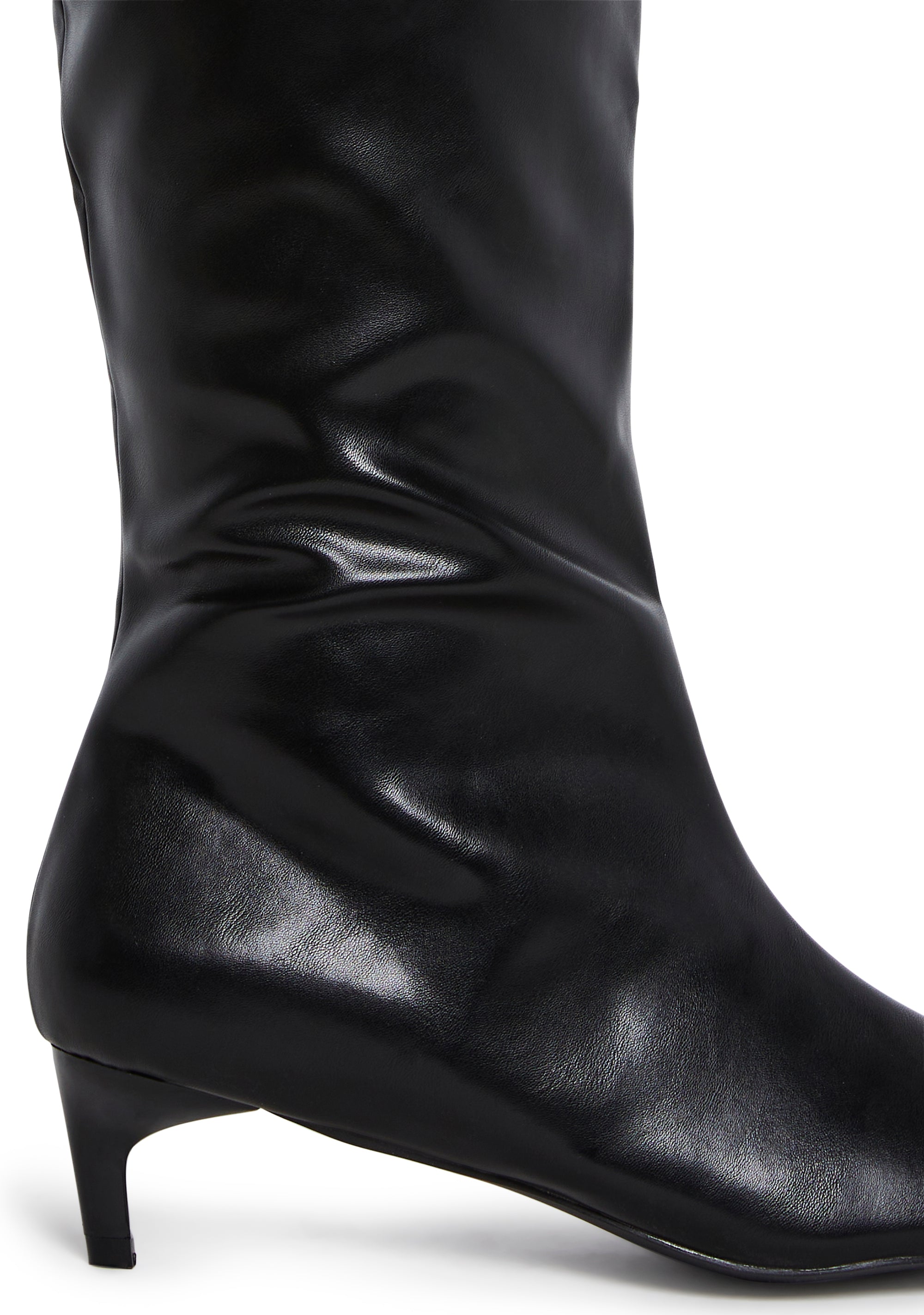 Elegant Tactics Knee High Boots - Black - alternate