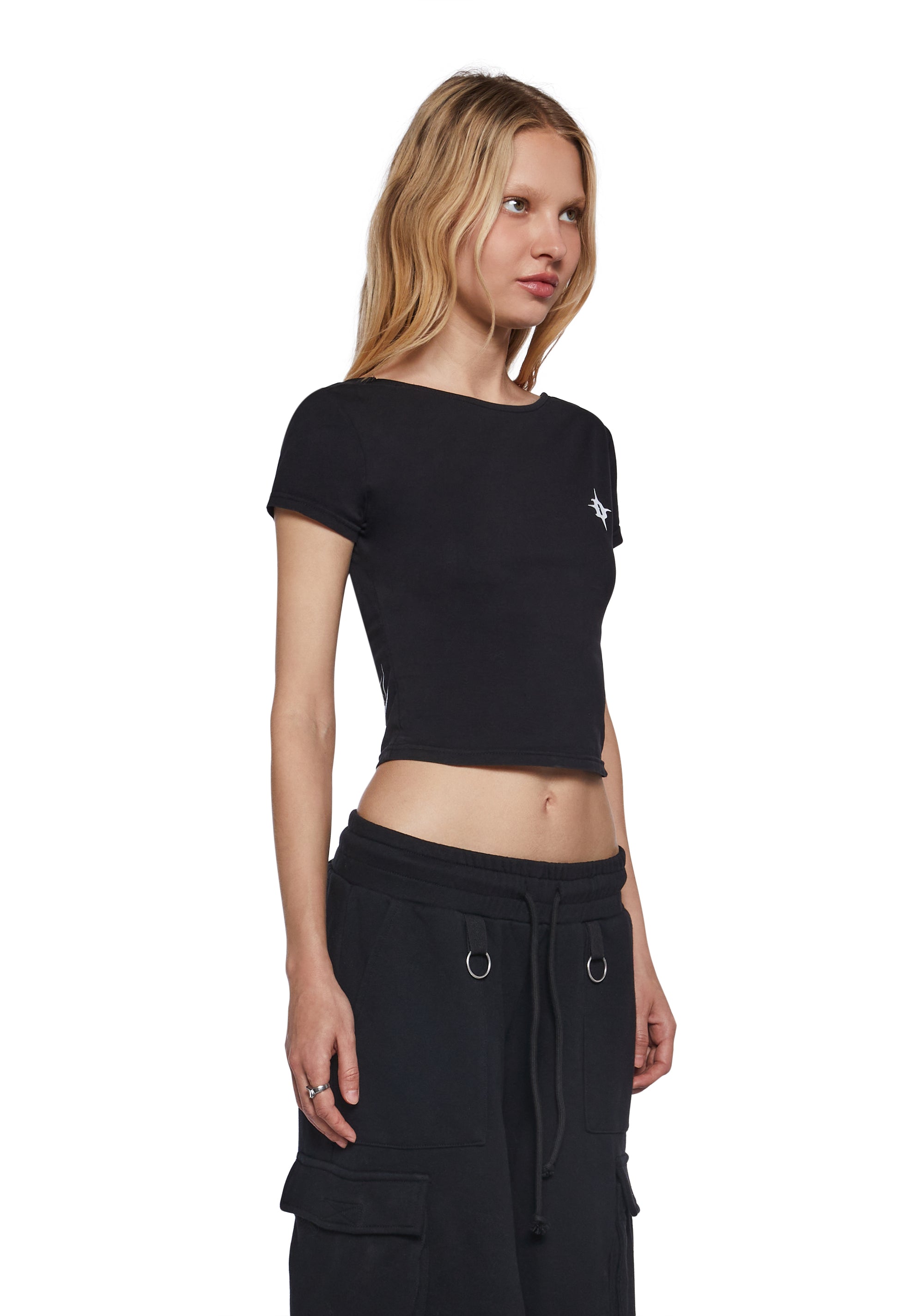 Ambient Low Back Logo Tee – Dolls Kill