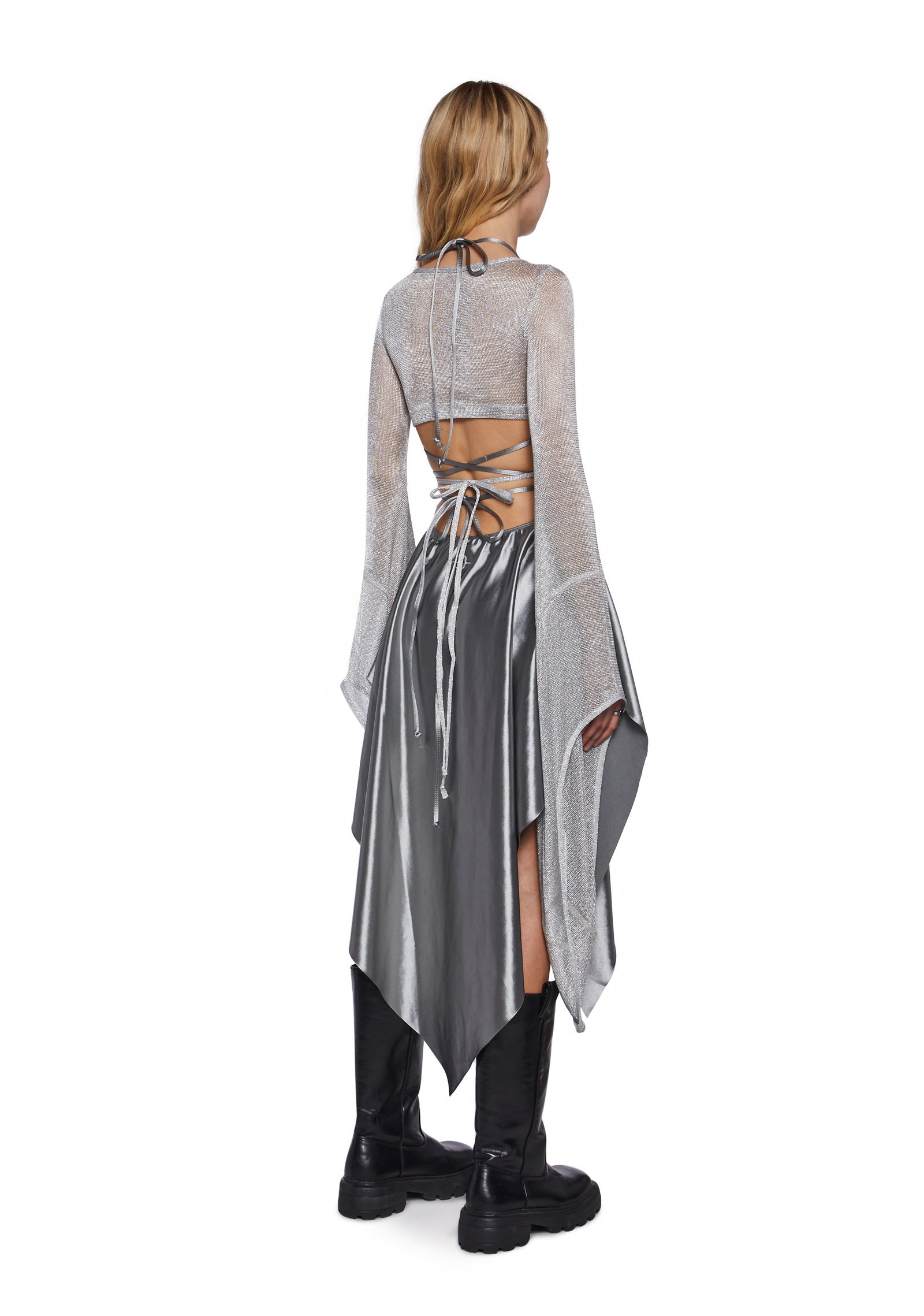 Echo Asymmetrical Wrap Dress
