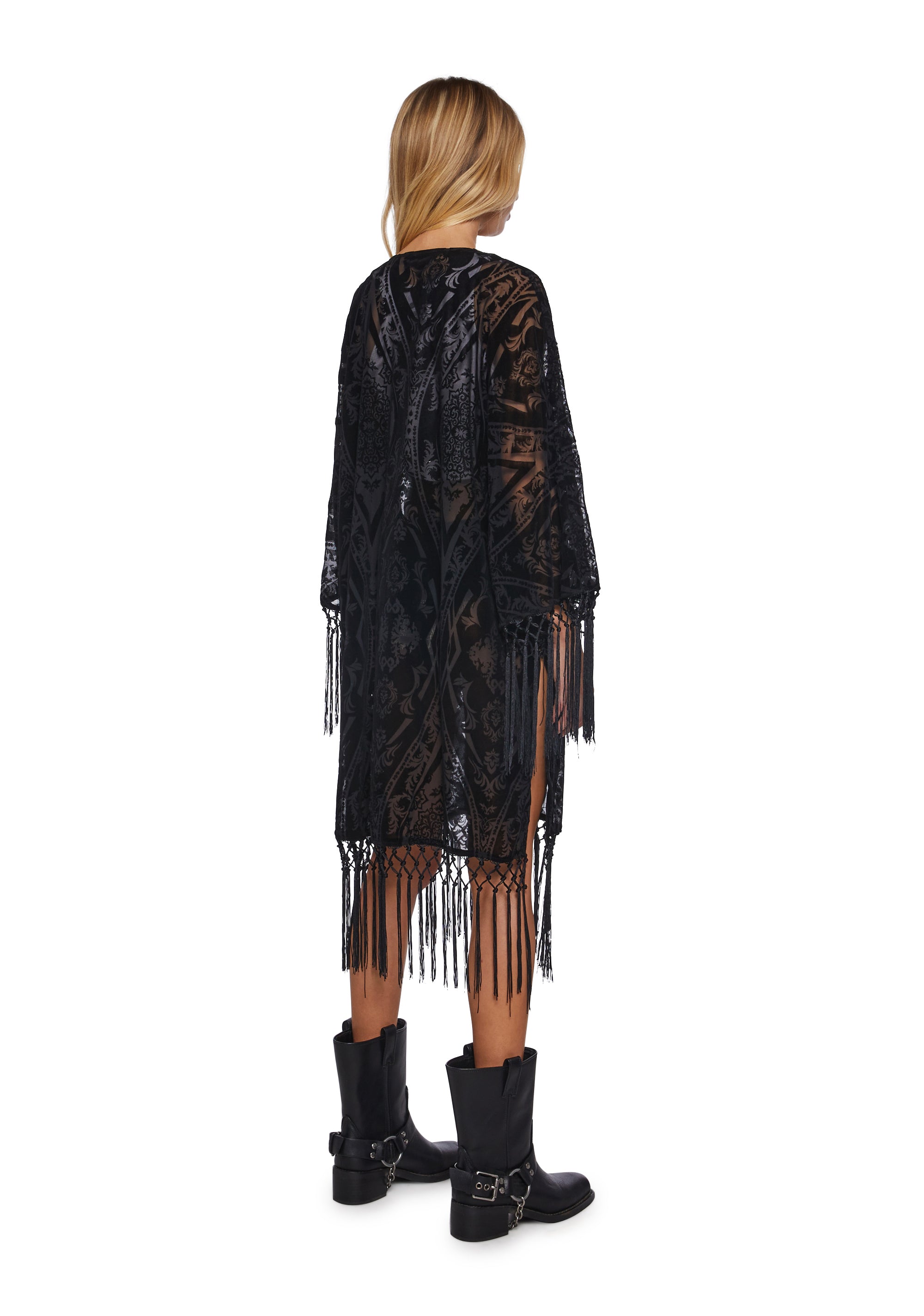 【12月スーパーSALE 15%OFF】 Cool Vibes Kill Dolls – Kimono Flocked ミュージシャン