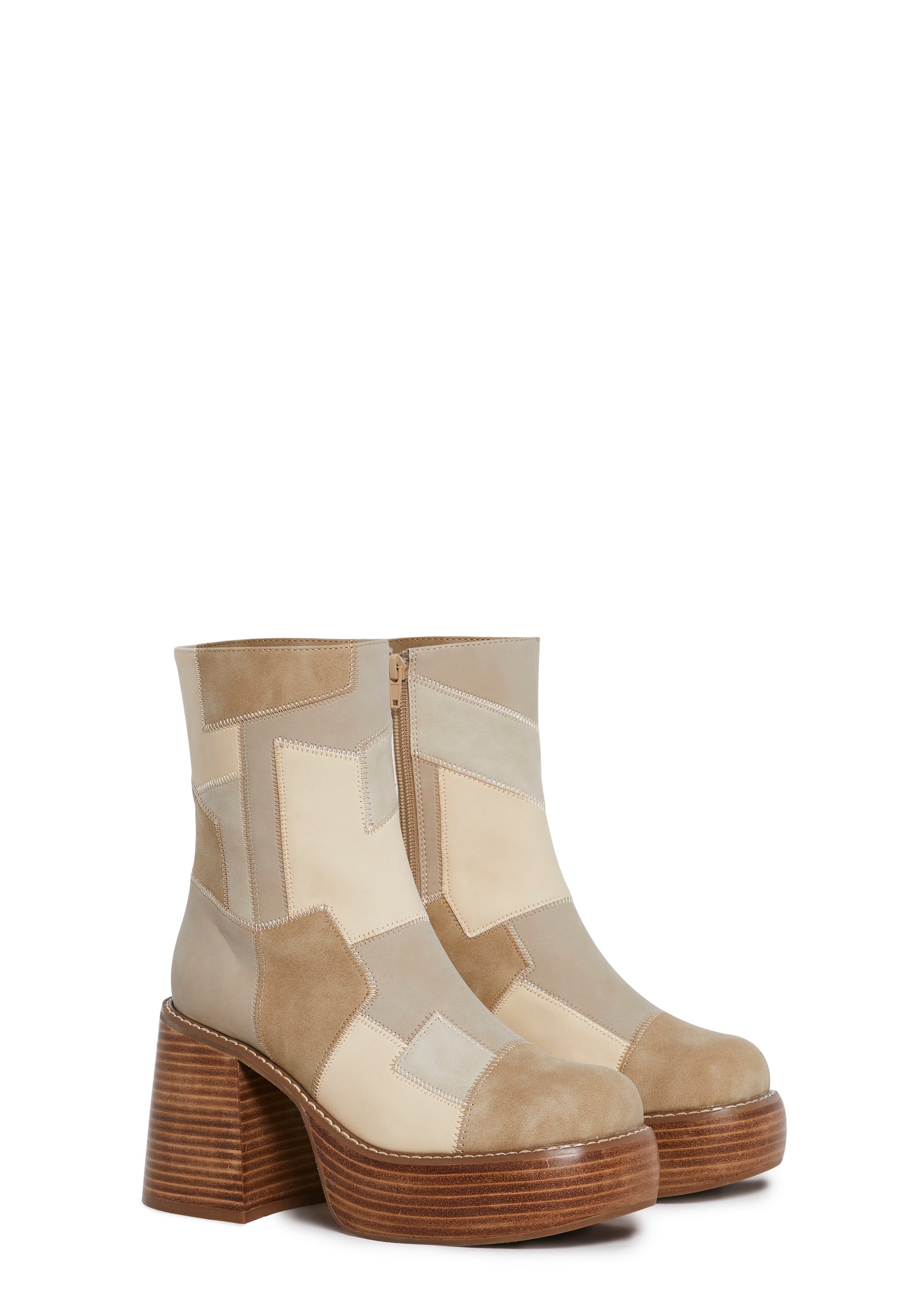 three|beige