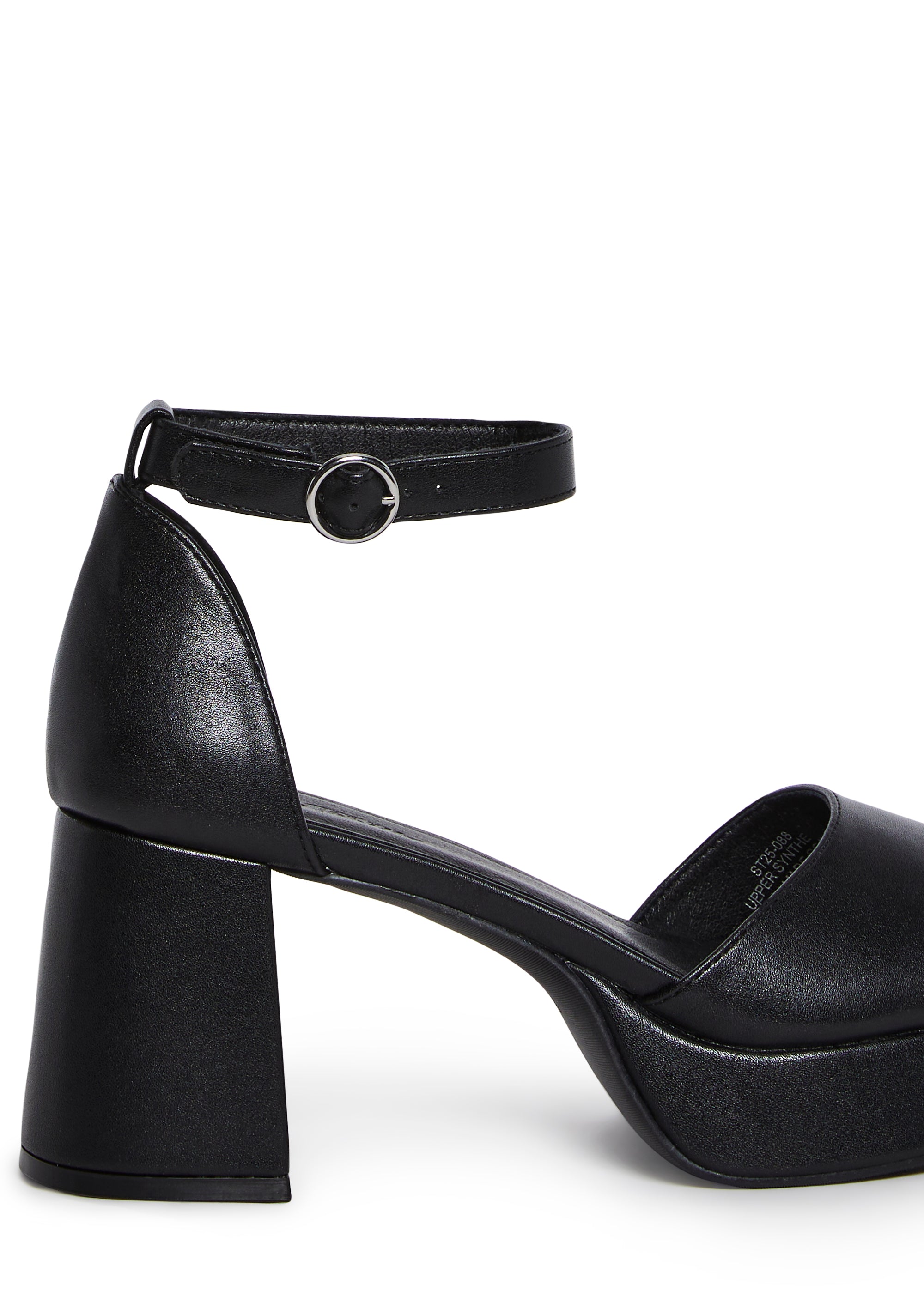 Soft Waltz Platform Sandals - Black - alternate