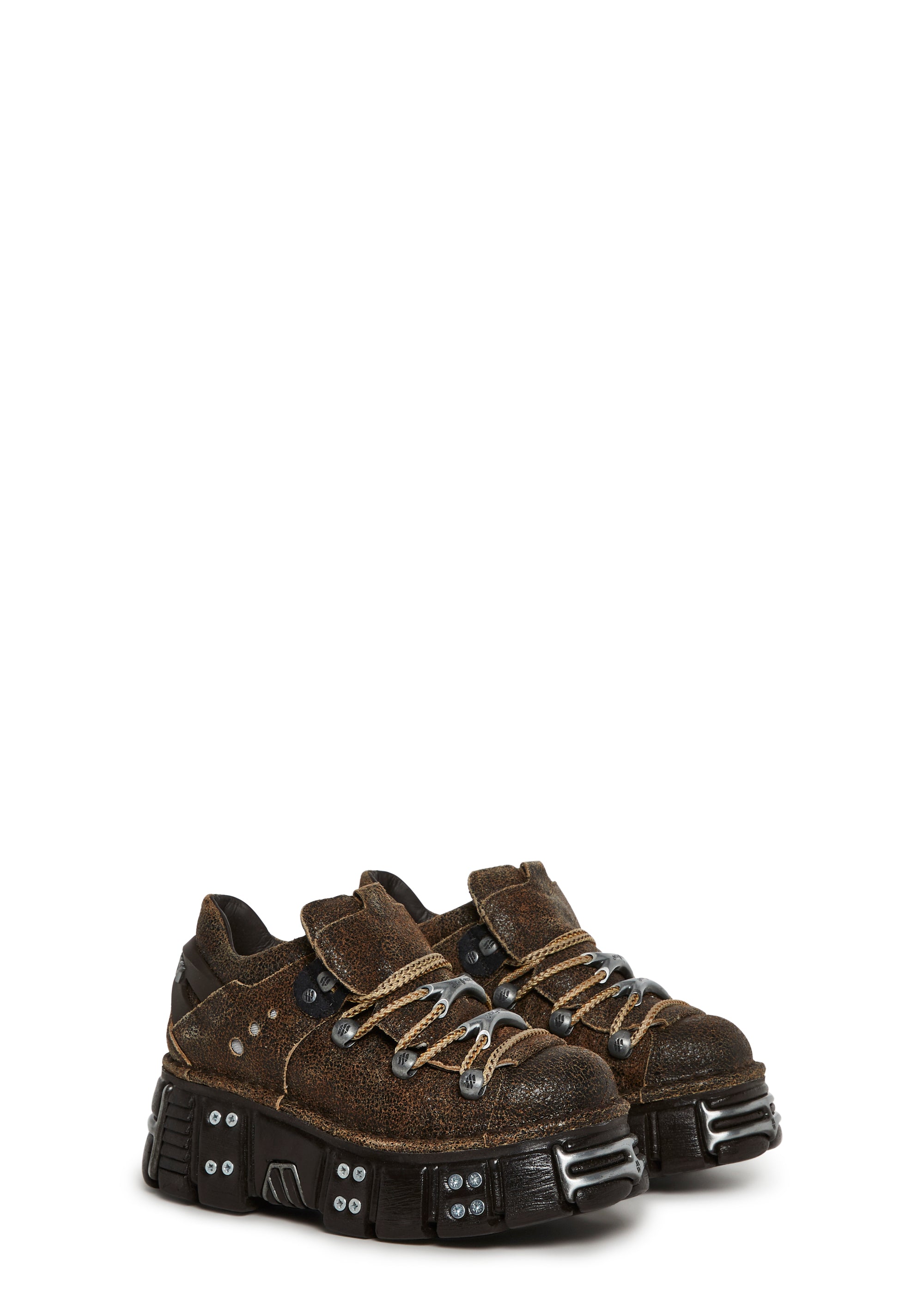 M-120N-C83 Chunky Oxford Shoes