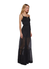 Midnight Show Smocked Jumpsuit