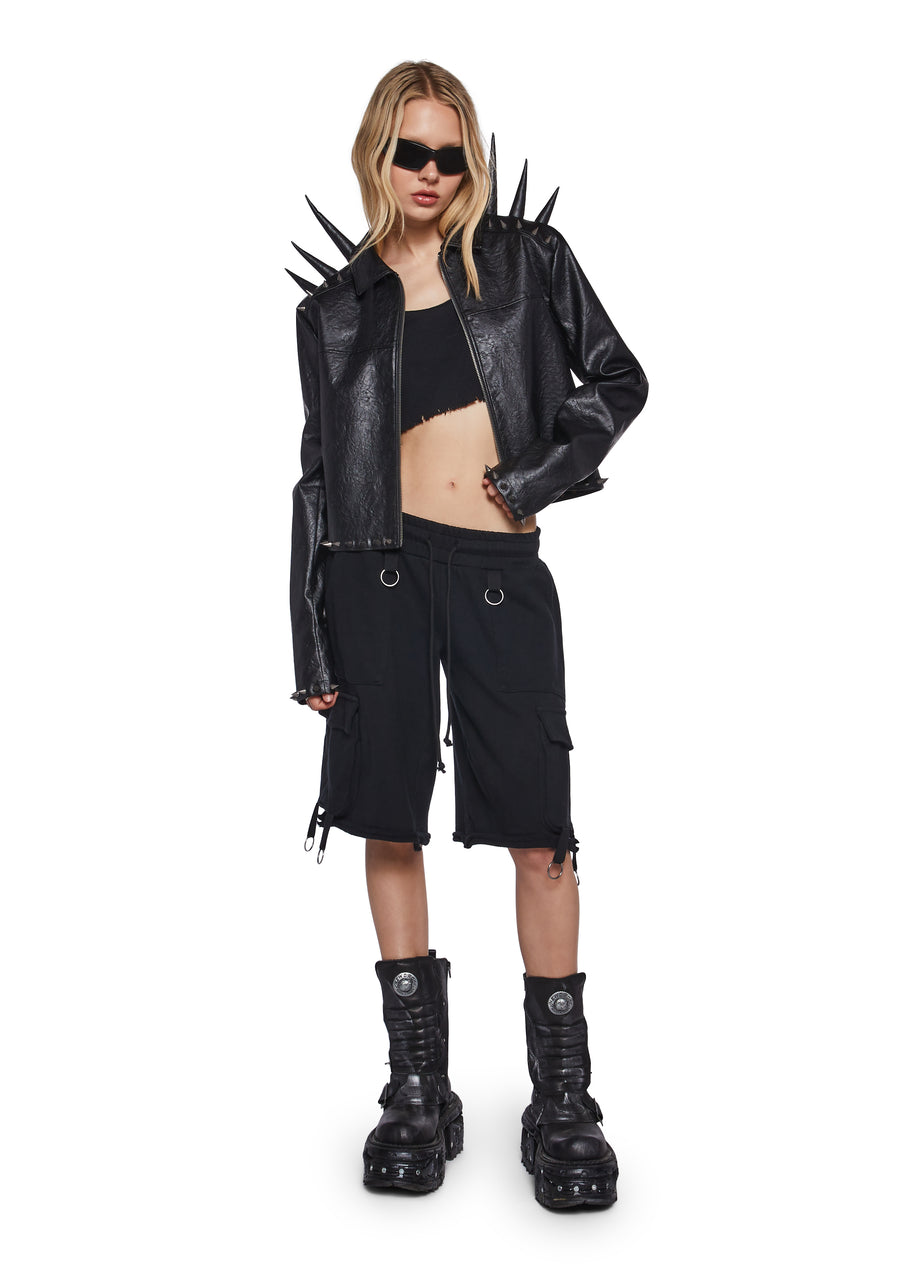 Exquisite Pain Spiked Jacket - alternate