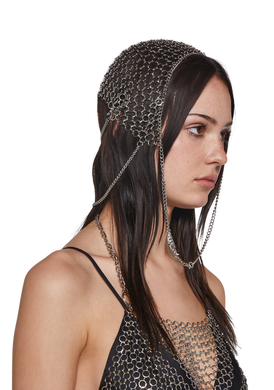 Ambient Chainmail Head Scarf