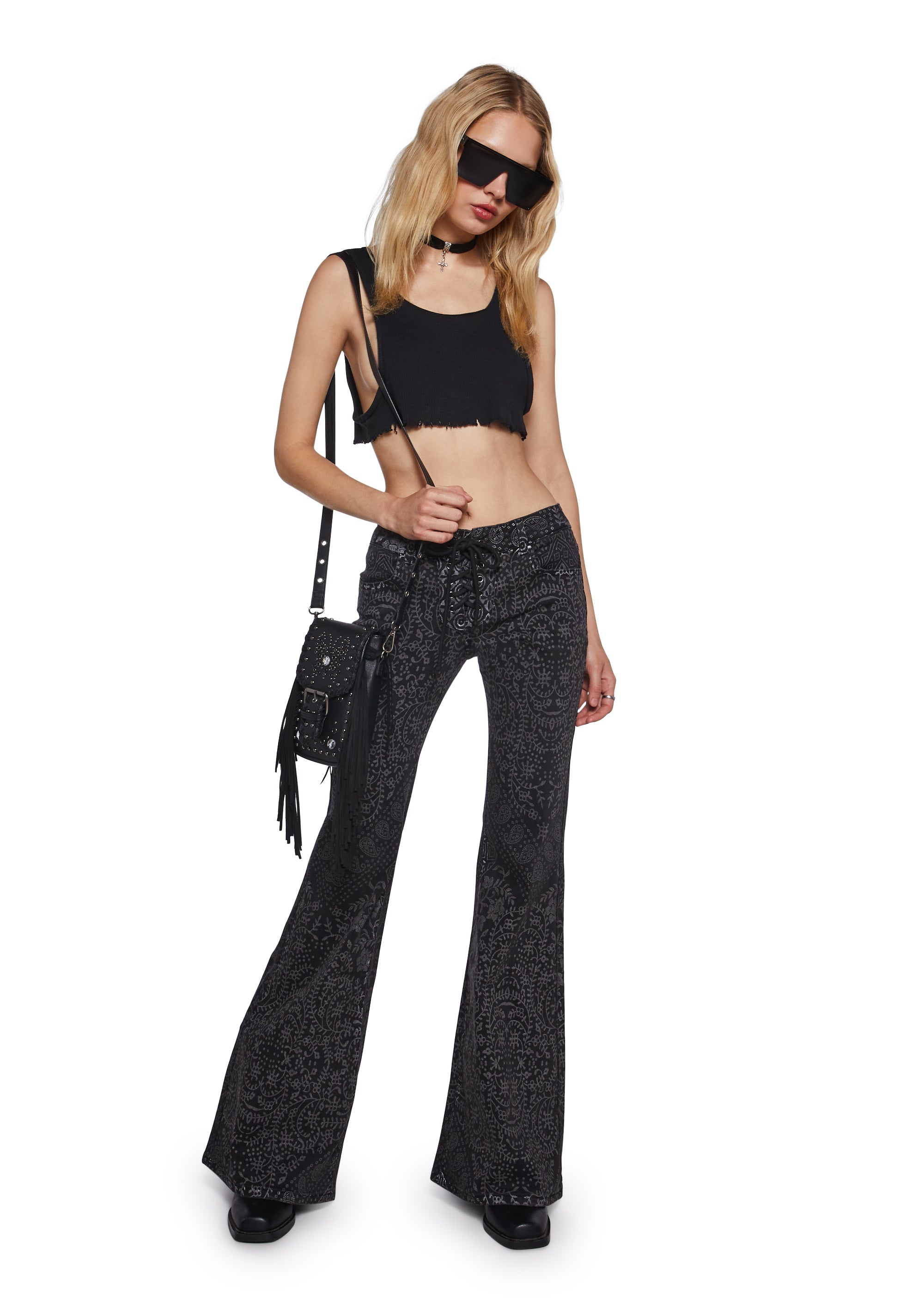 Bassline Babe Flared Pants - alternate