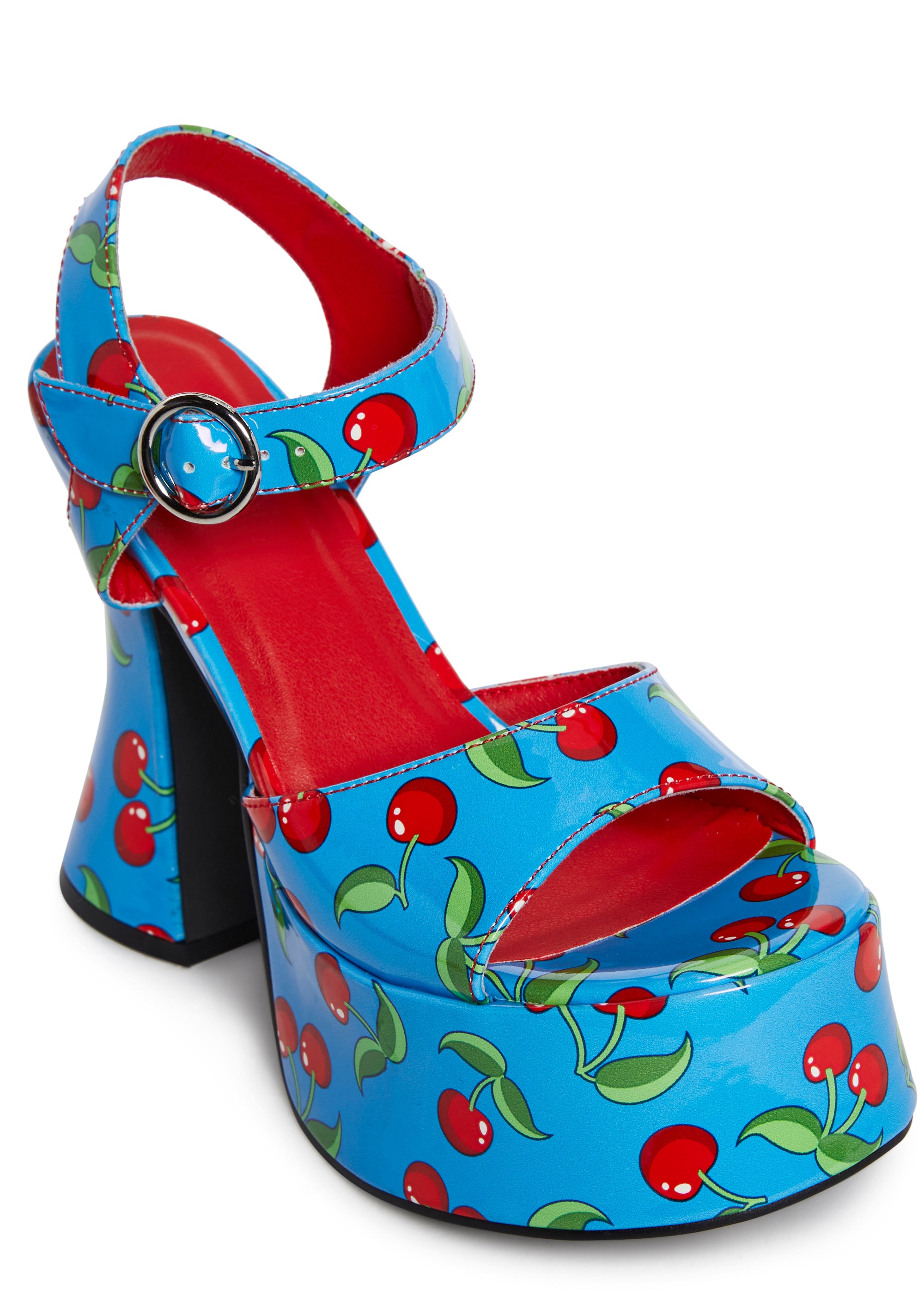 Cherry Toss Platform Sandals