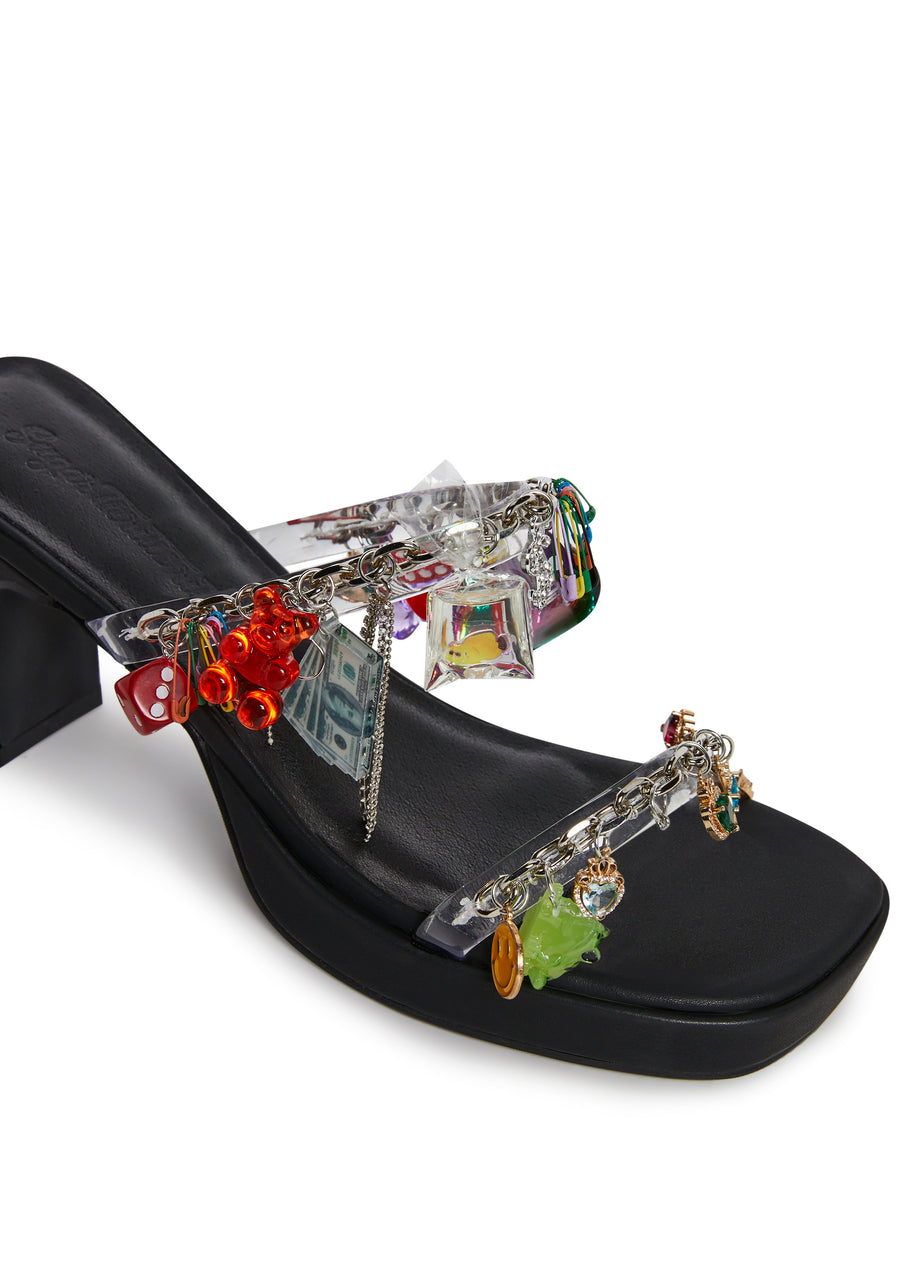 Charms and Cheer Sandals - alternate