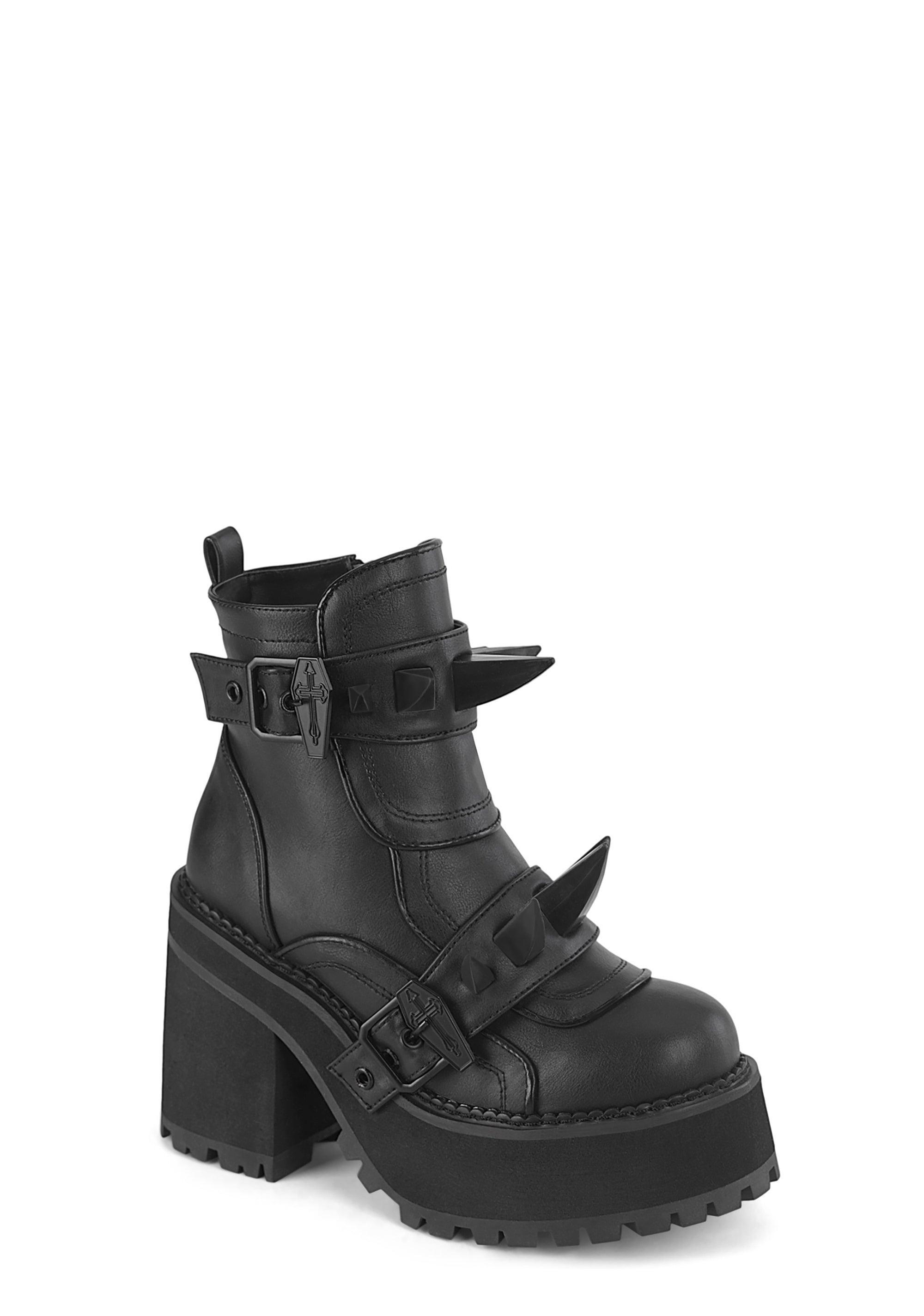 Assault-72 Platform Ankle Boots