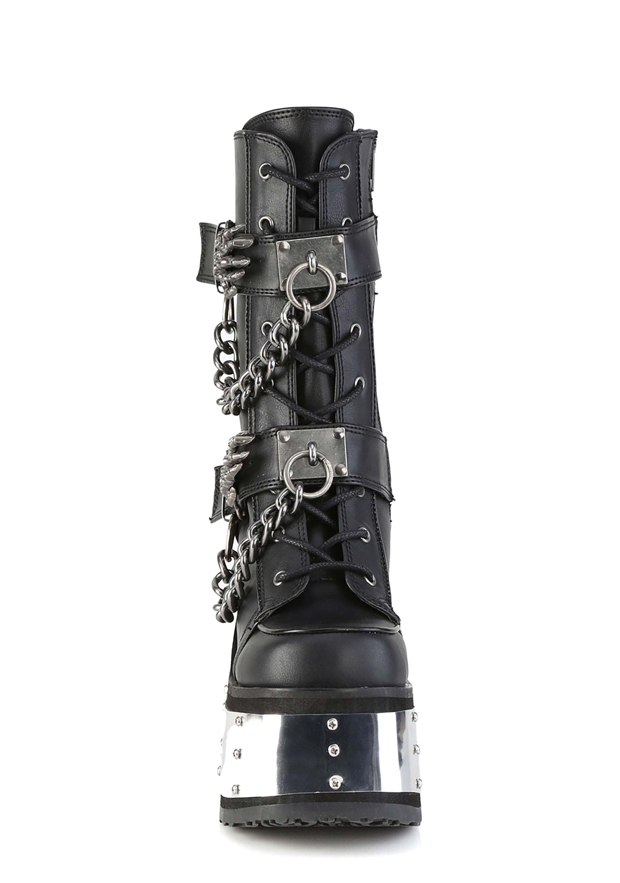 Camel-120 Platform Ankle Boots