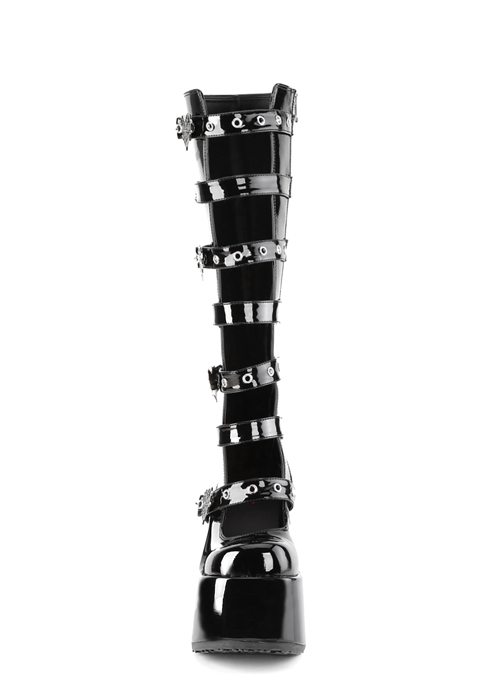 Camel-223 Glow In The Dark Platform Boots
