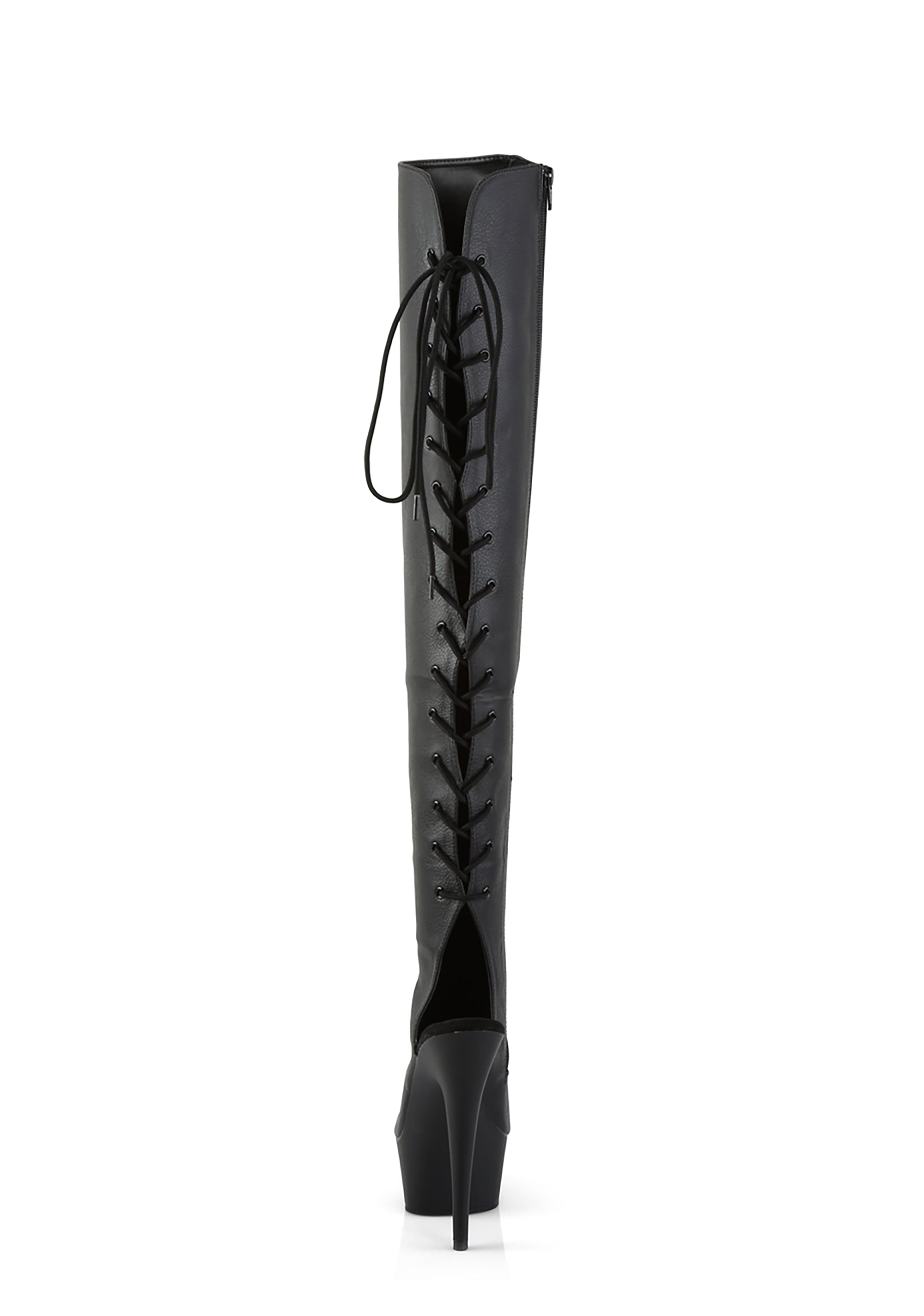 Delight-3019 Thigh High Stiletto Boots