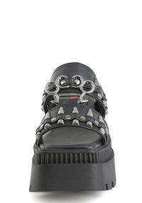 Wrath-08 Double Strap Slide Sandals