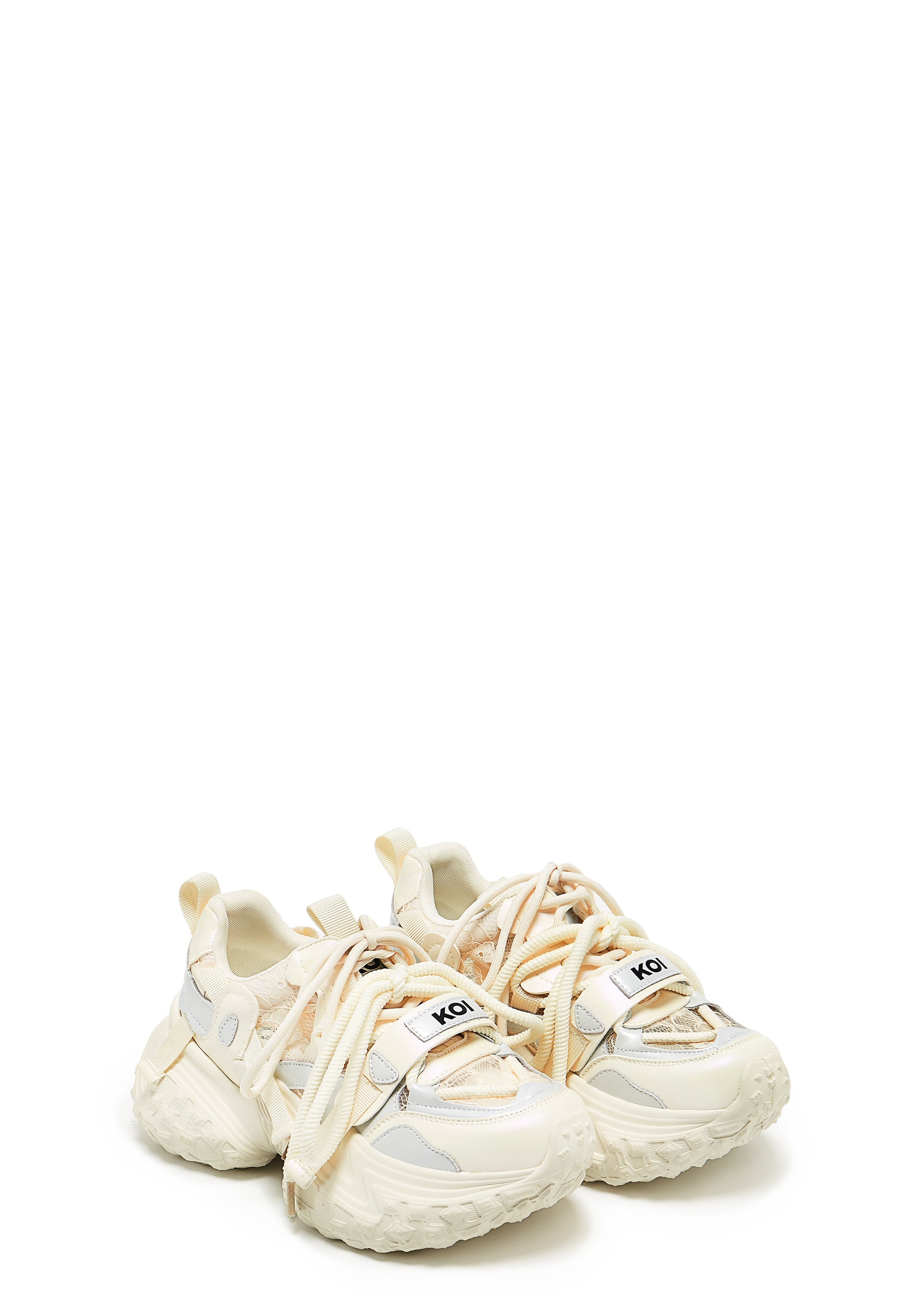 Frozen Shores Mega Chunky Trainers - Vanilla