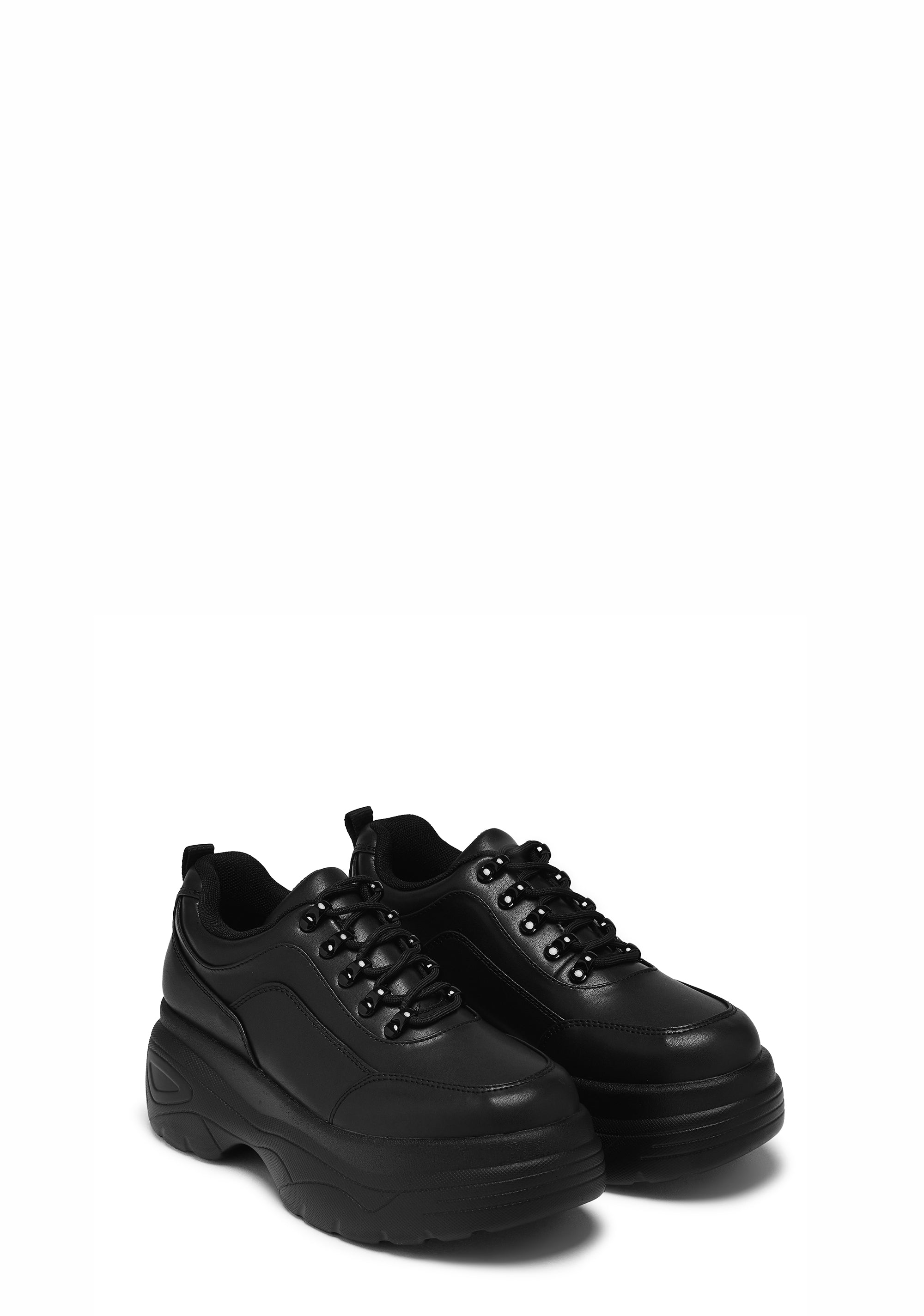 Jennie Striker Chunky Bubble Trainers - Black