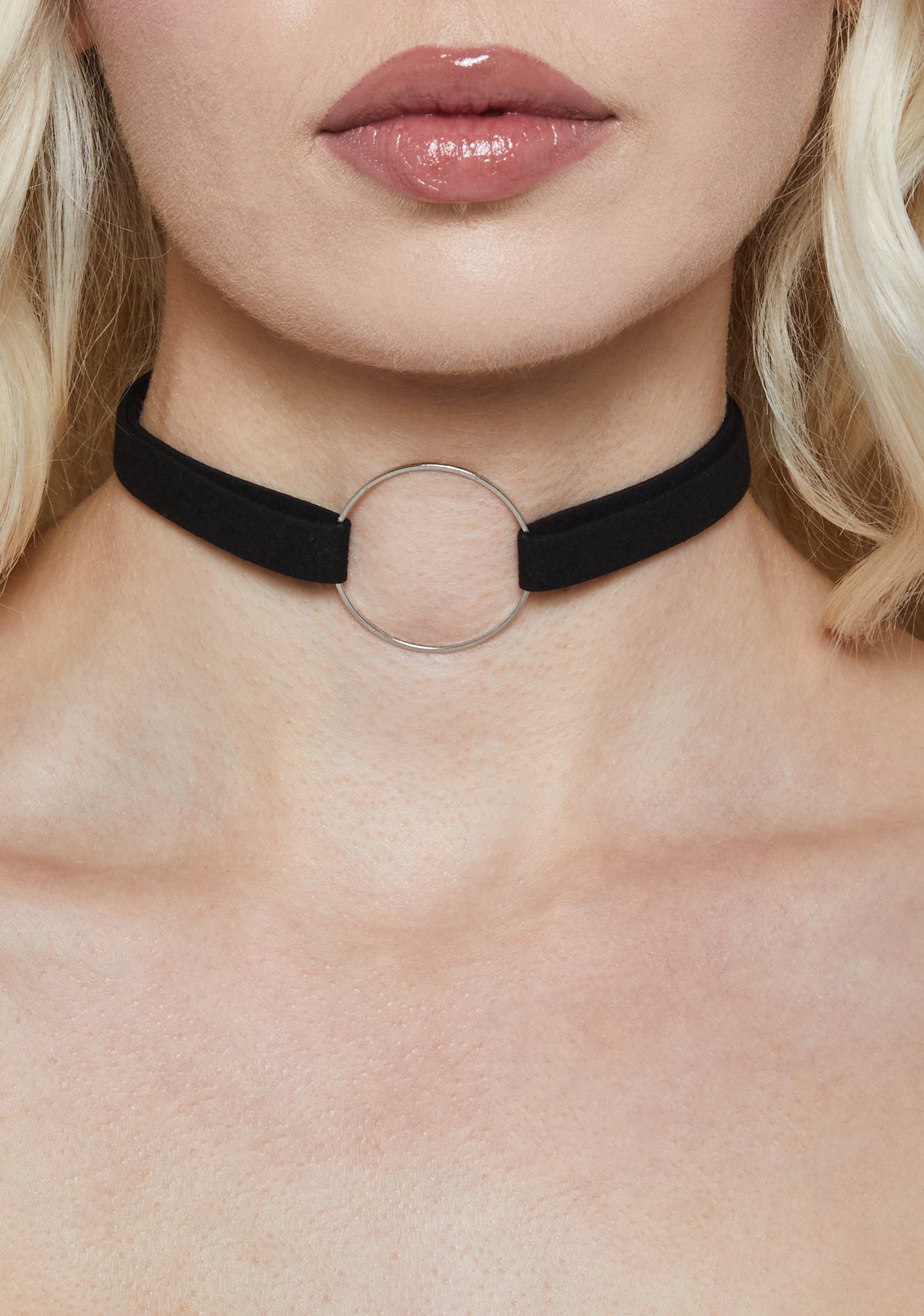 Simple O Ring Choker Dolls Kill