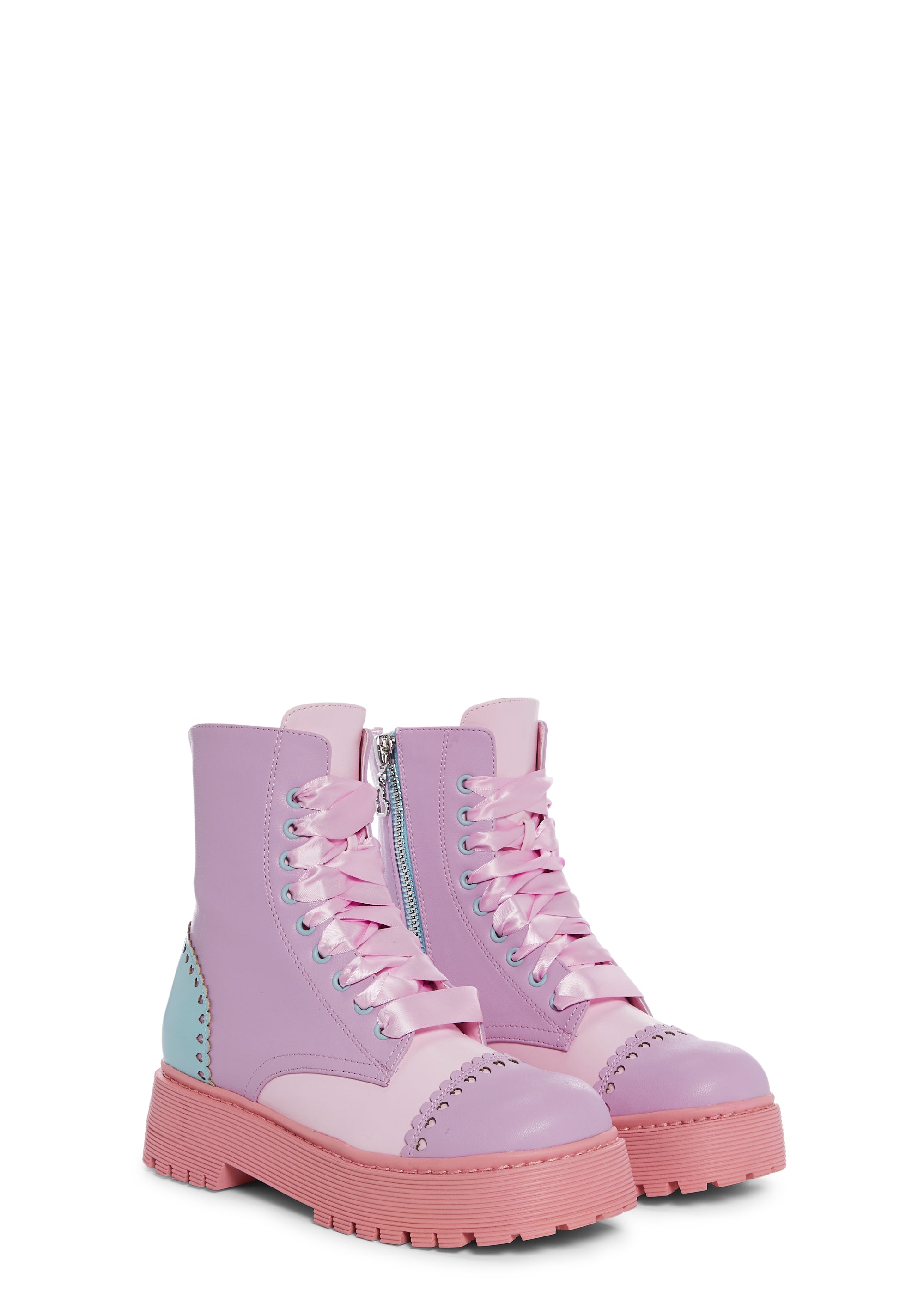 Pastel combat boots new arrivals