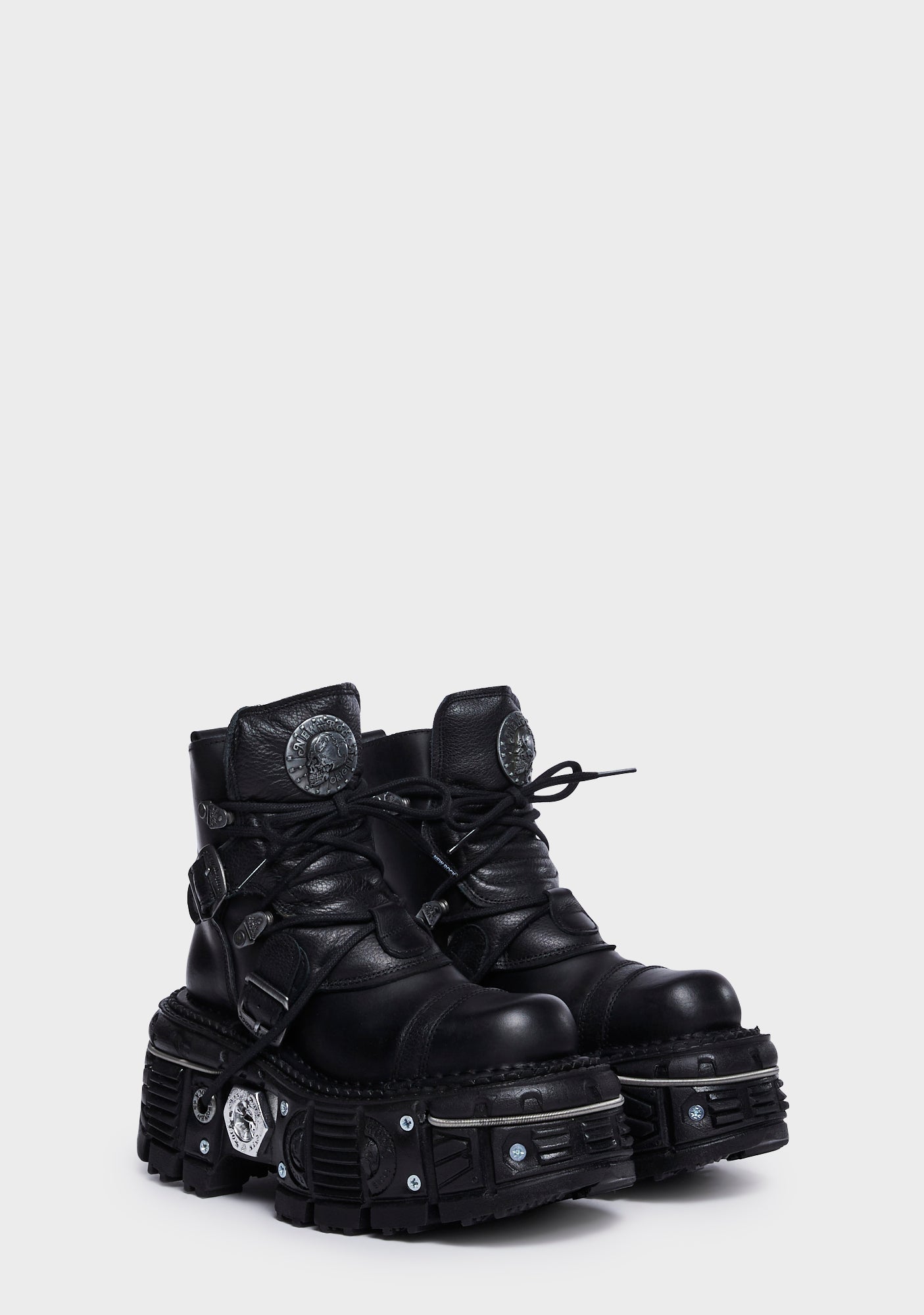 New rock combat boots Clearance