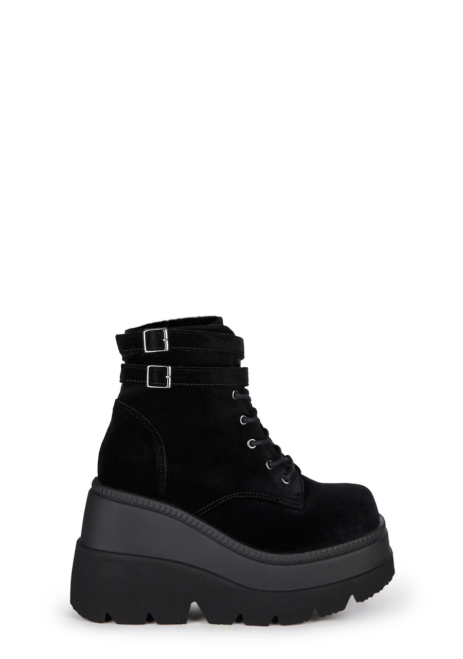 Velvet Technopagan Boots