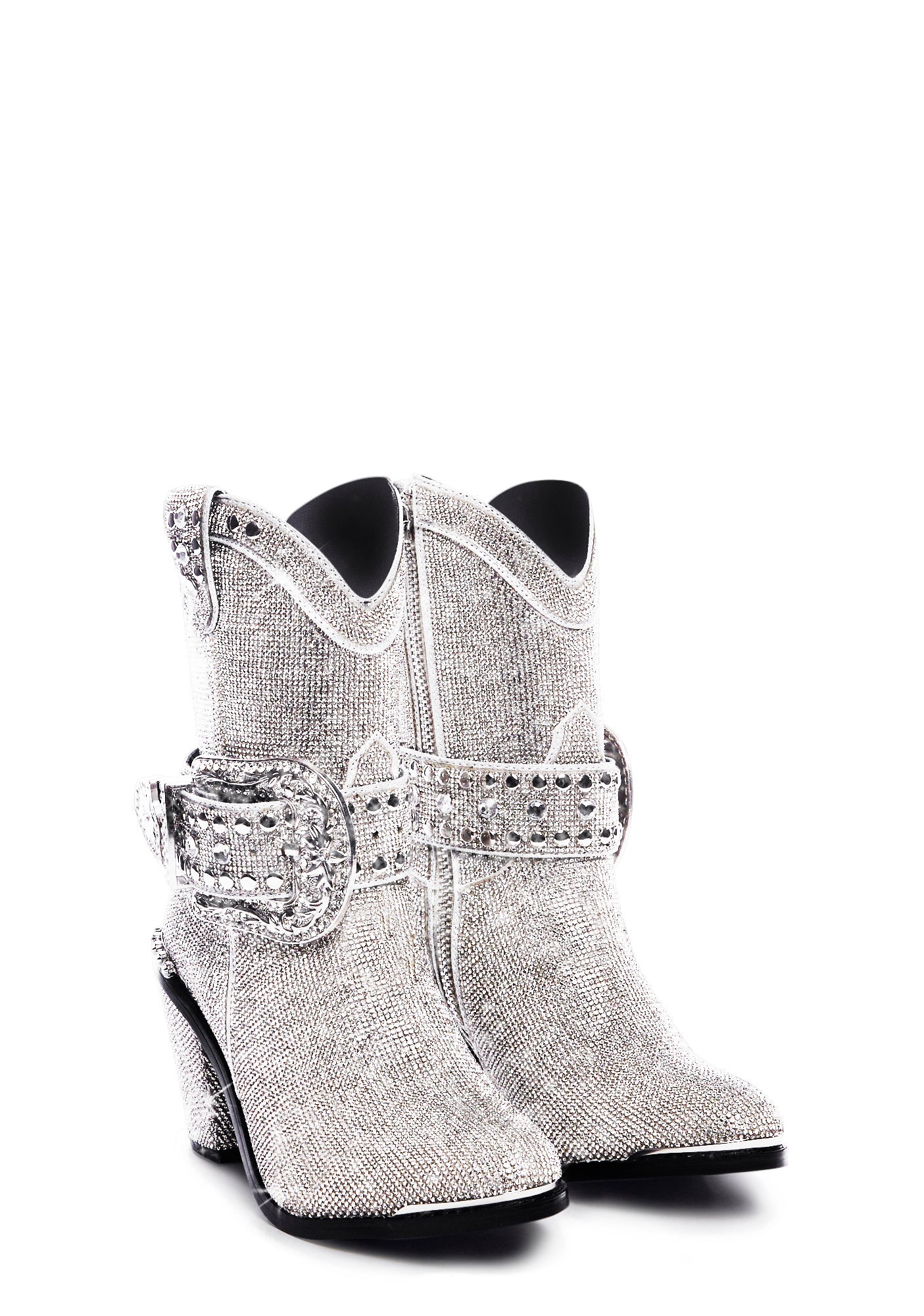 Dolls kill rhinestone boots 2025