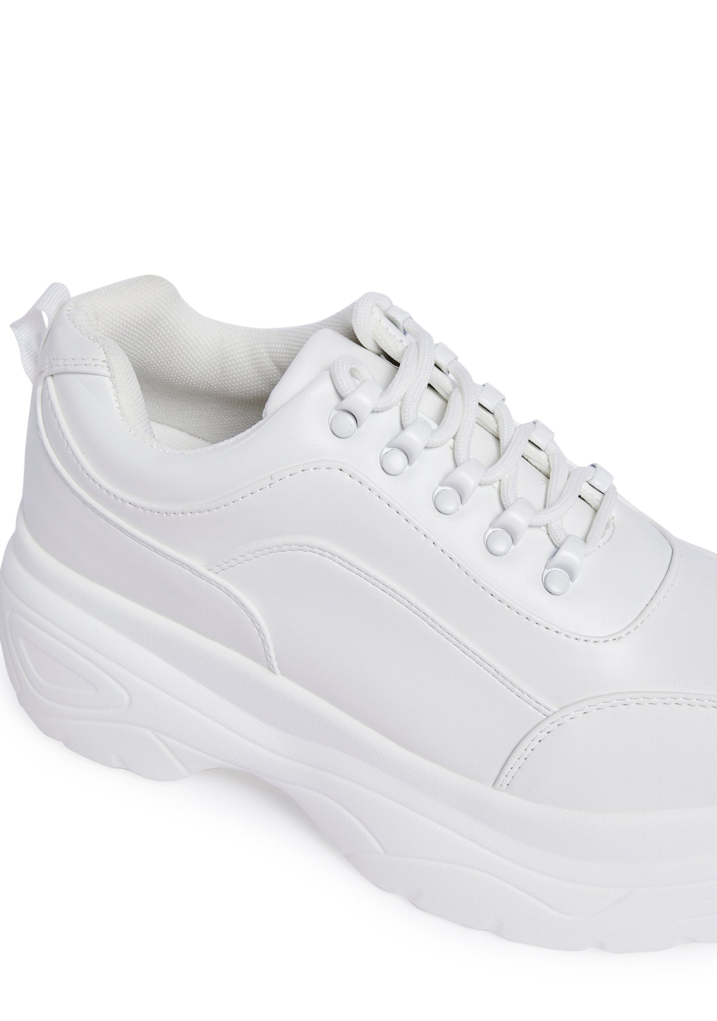Chunky white sale 9s platform sneakers