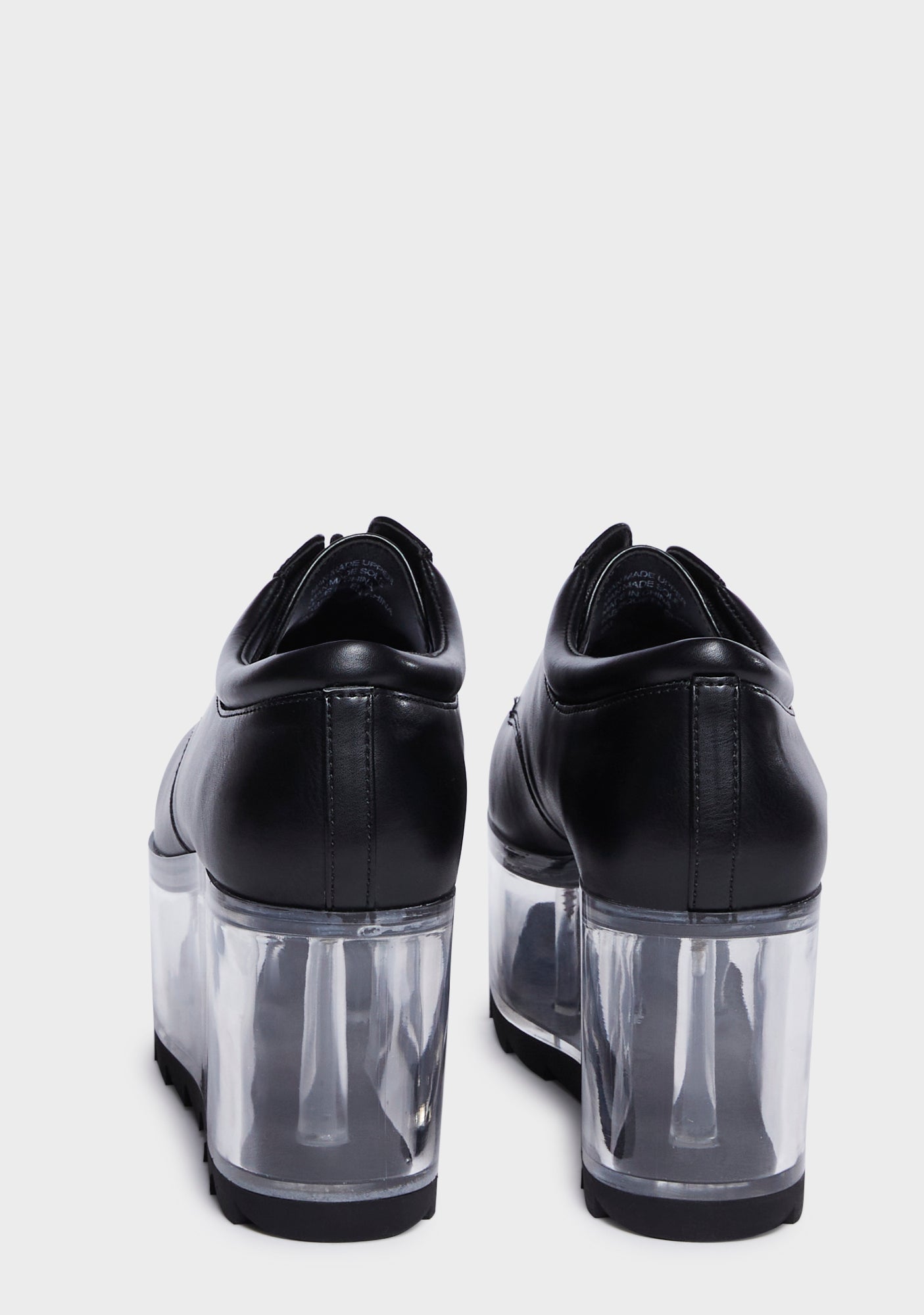 Qloud Platforms Shoes With Transparent Platform Shoe Yru Qloud