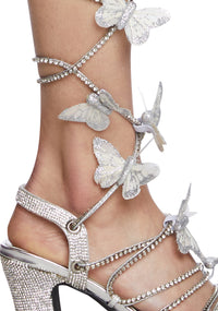 Blindin' Pixie Queen Lace Up Heels