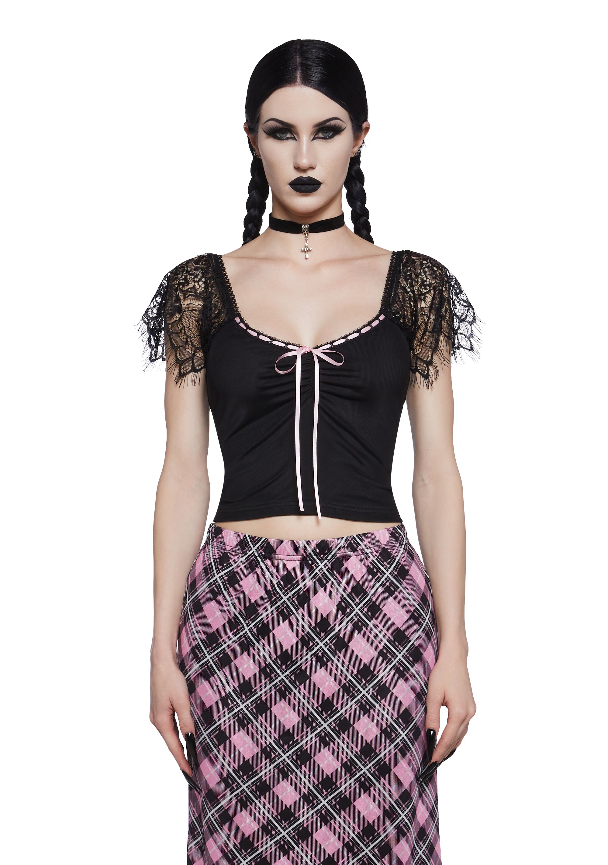 Enchanted Marionette Lace Top Widow,New Products : American Fashion Style Bags On Sale