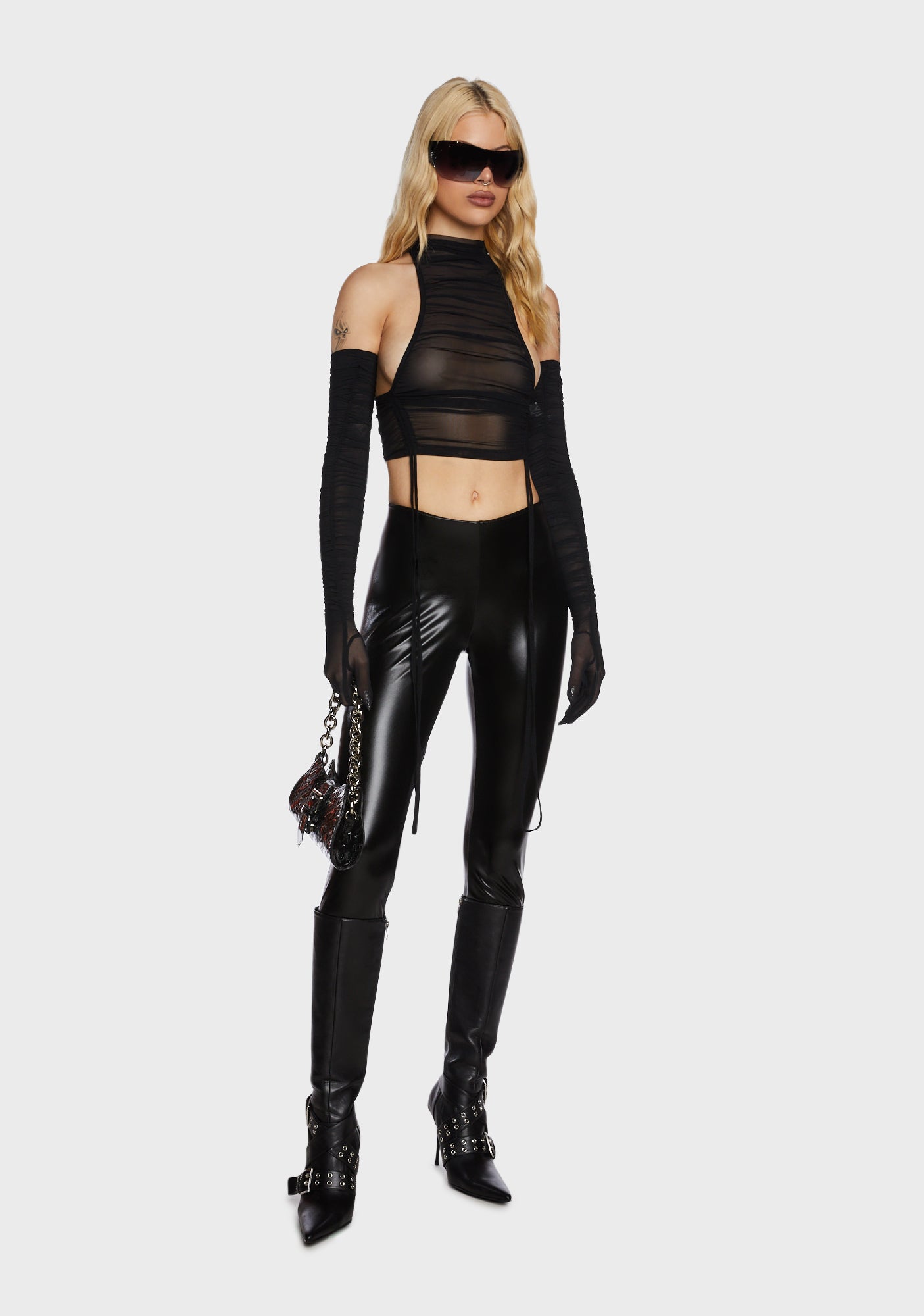 Darkwave Vision Vinyl Leggings