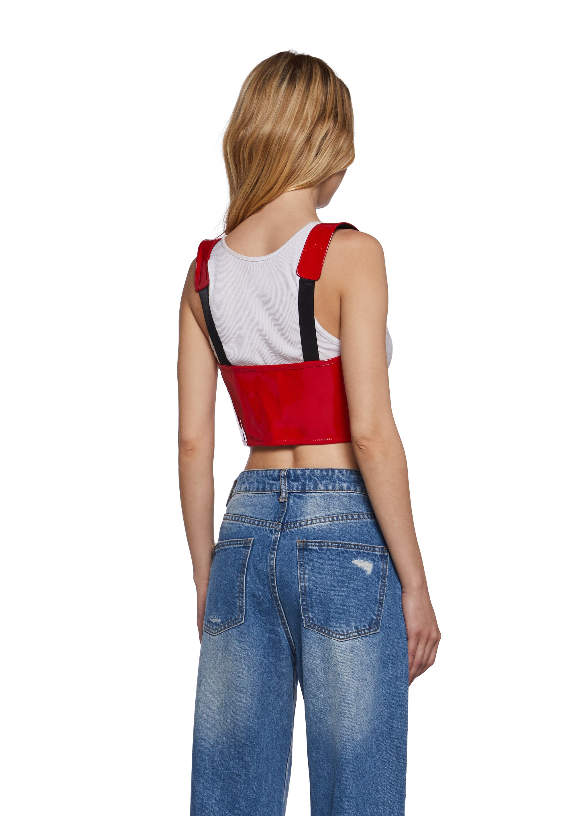My Type Underbust Corset- Red