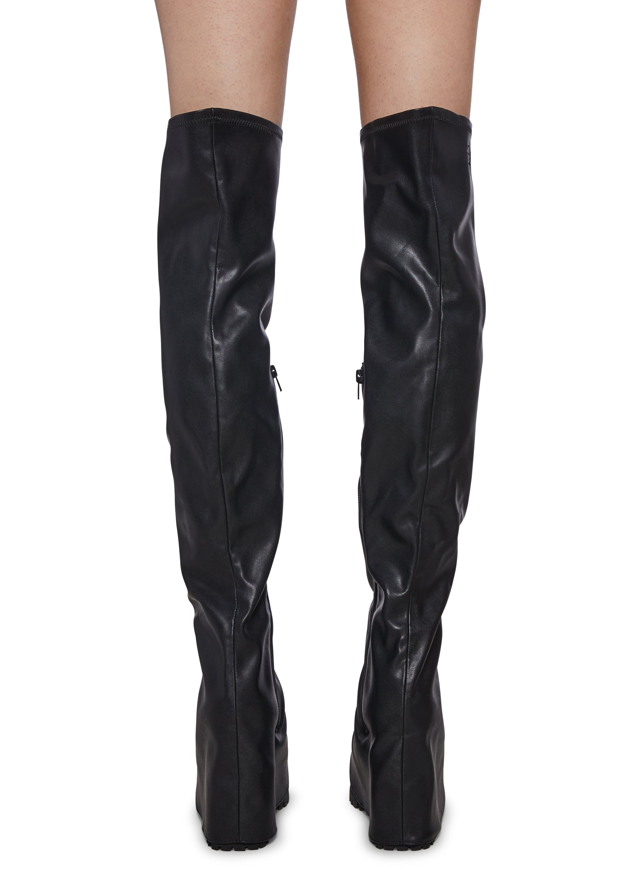 Kickdrum Thigh High Pant Boots