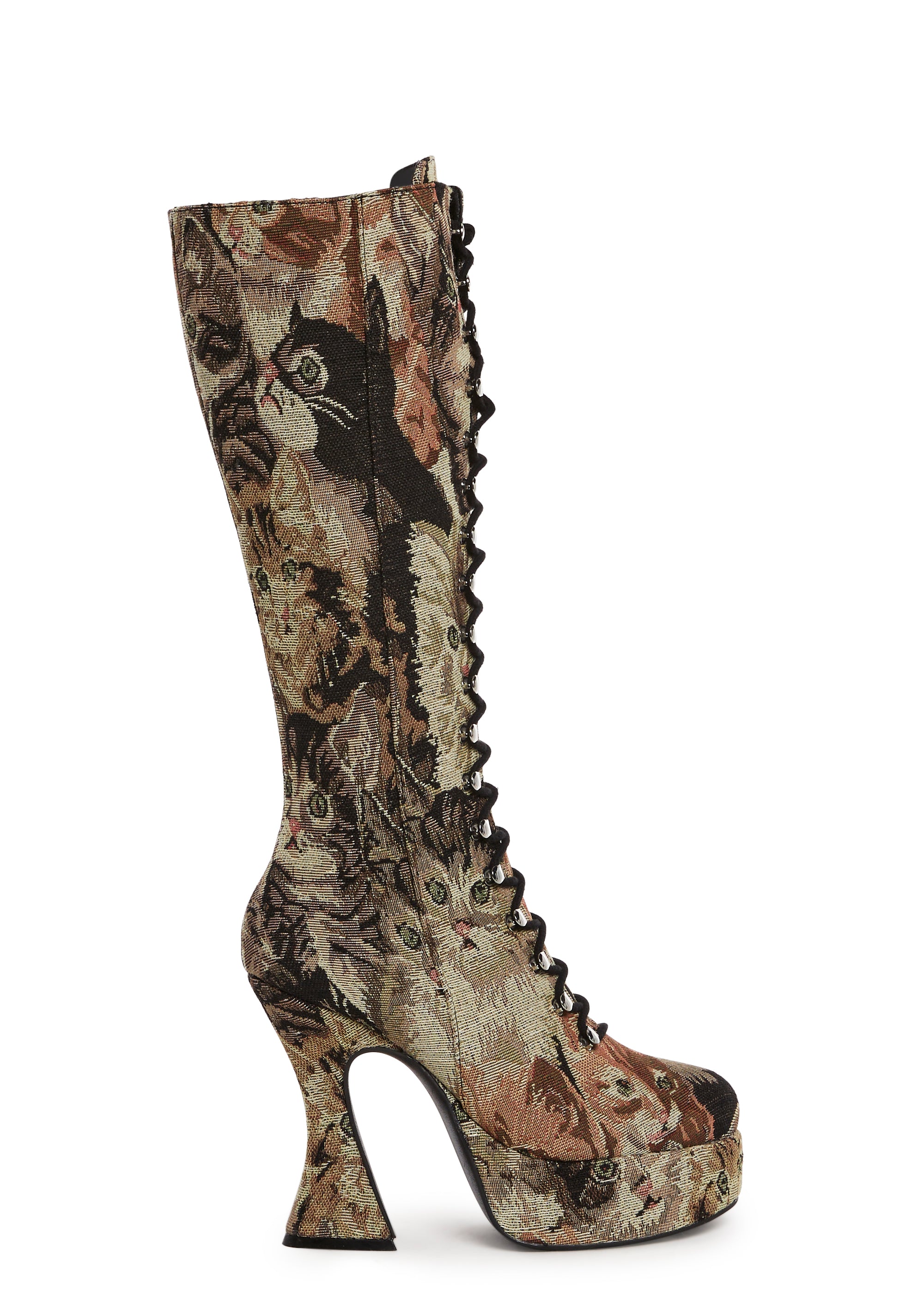 Cat knee high boots clearance