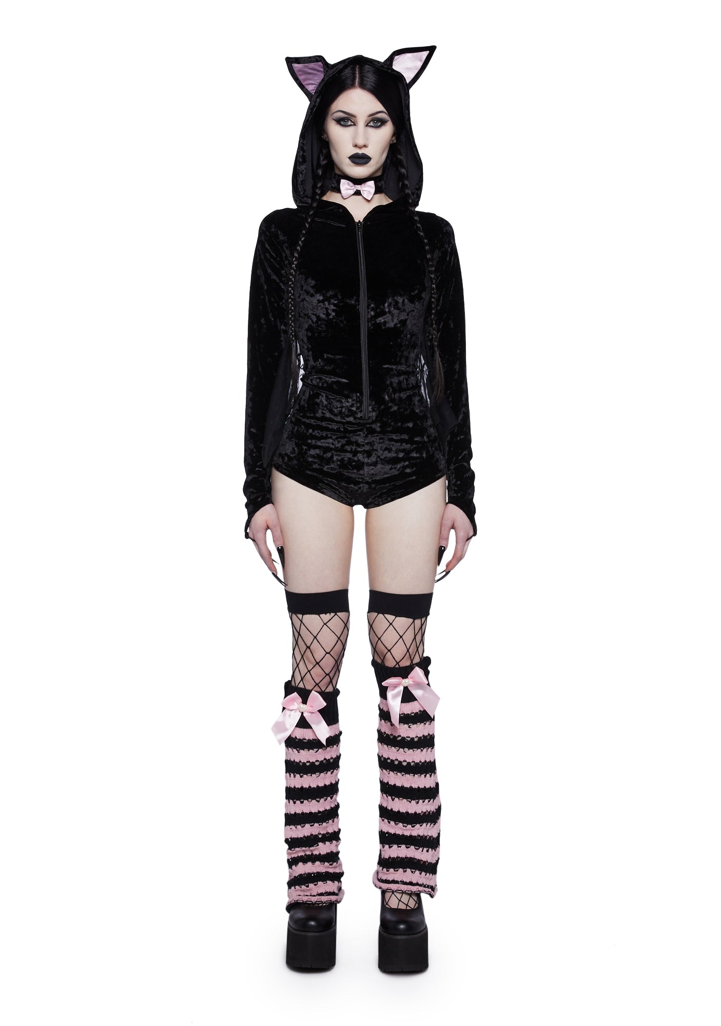 Bat Baddie Romper Costume