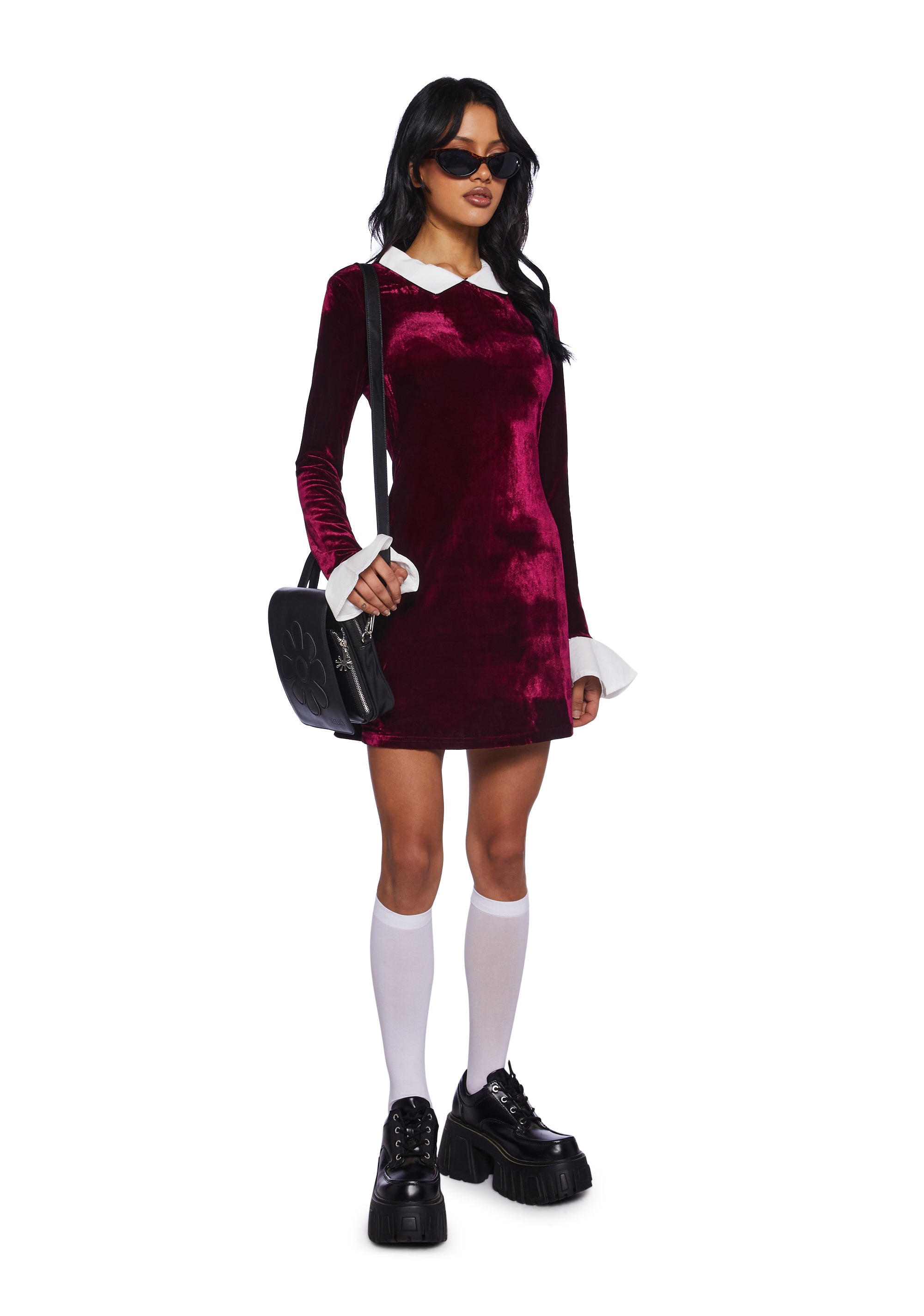 Dionne clueless velvet dress top