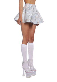 If The Shoe Fits Brocade Skirt
