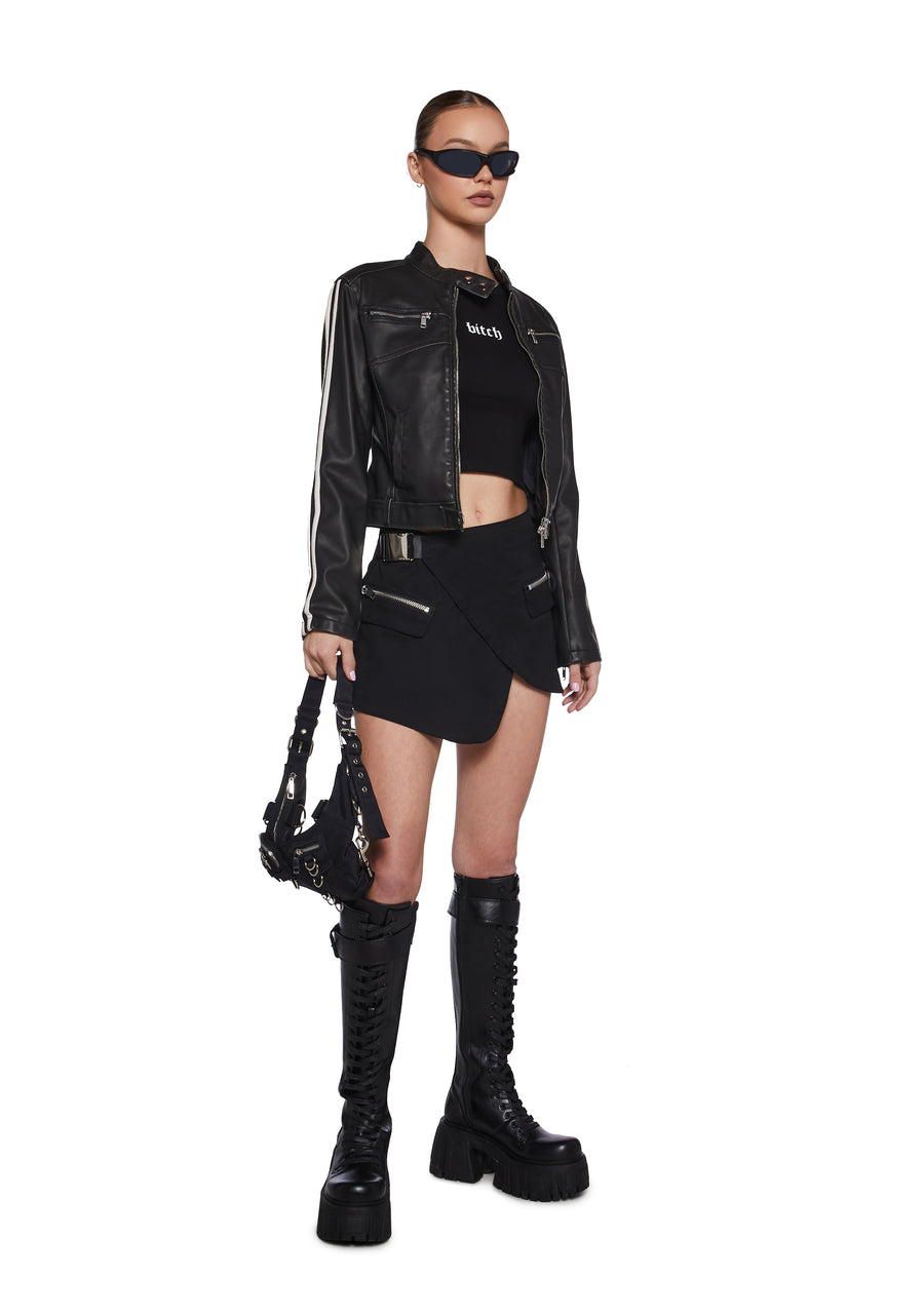 Latest Match Mini Skirt - alternate