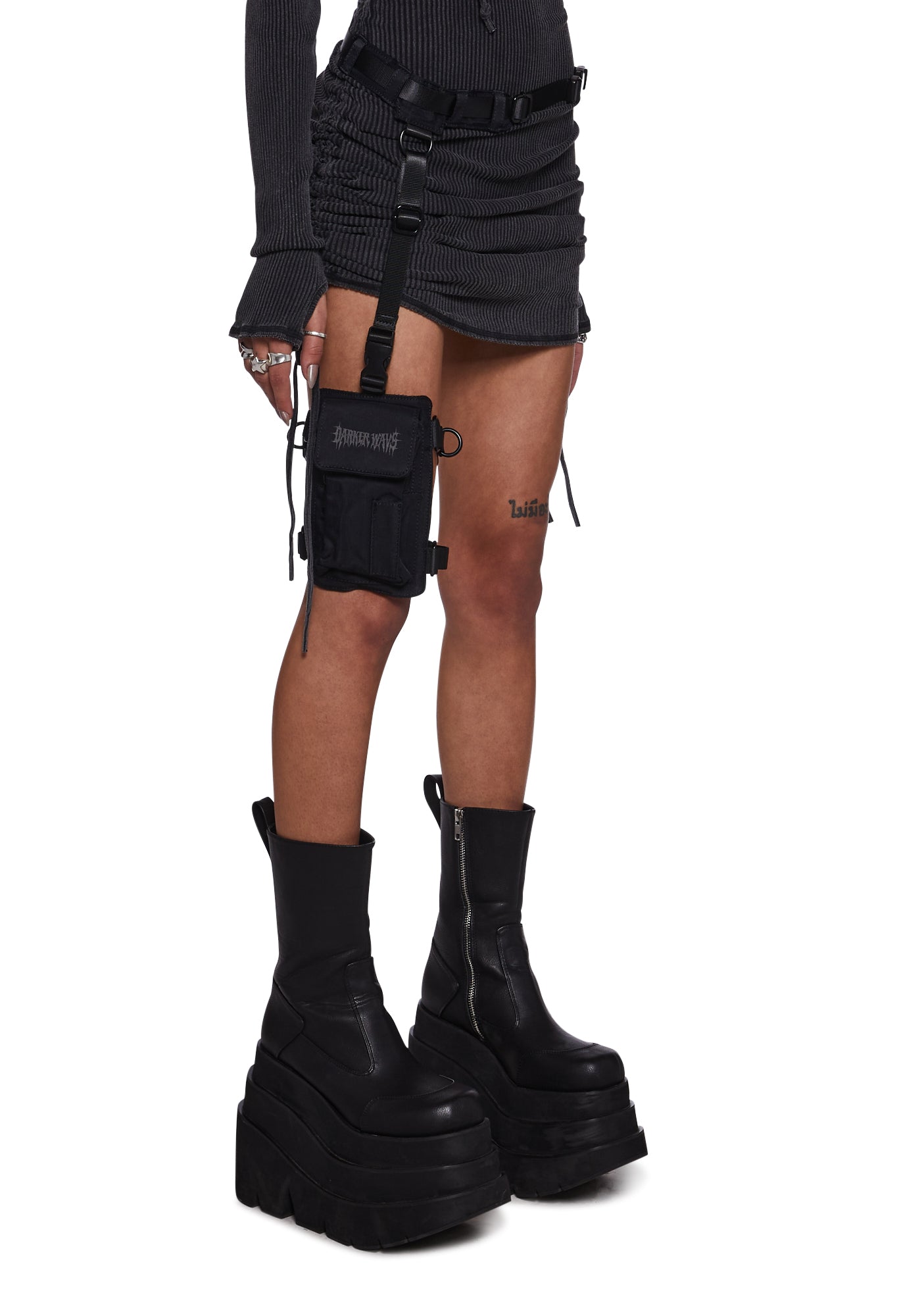 Snare Leg Garter Utility Belt Bag Snare Leg Garter Utility Belt Bag